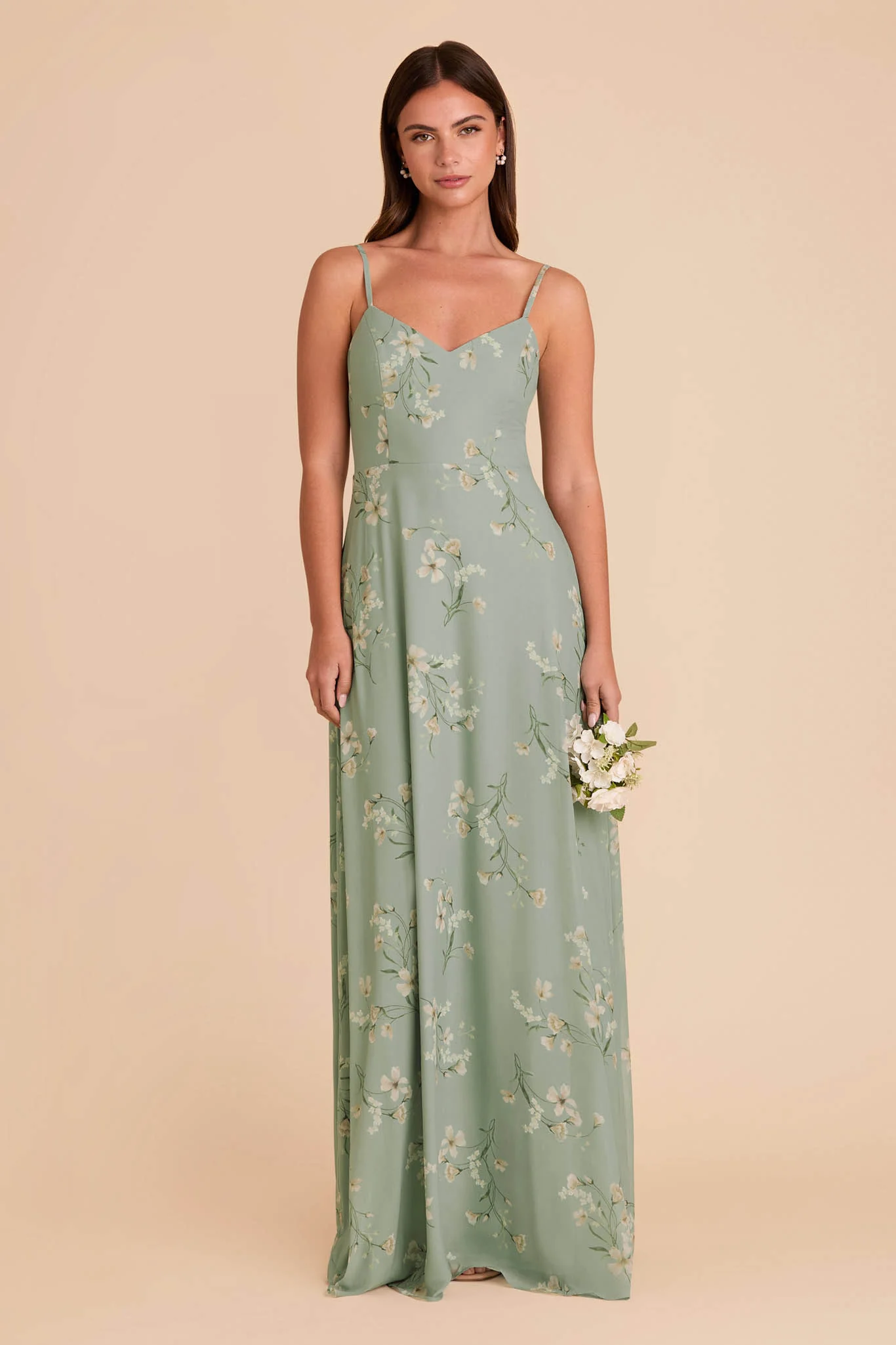 Devin Chiffon Dress - Sage Le Fleur - Image 2