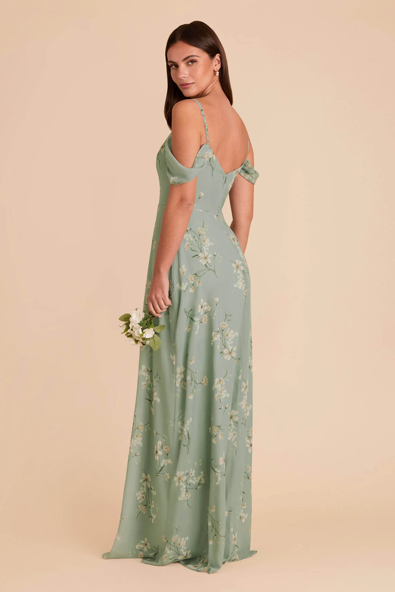 Devin Chiffon Dress - Sage Le Fleur - Image 5