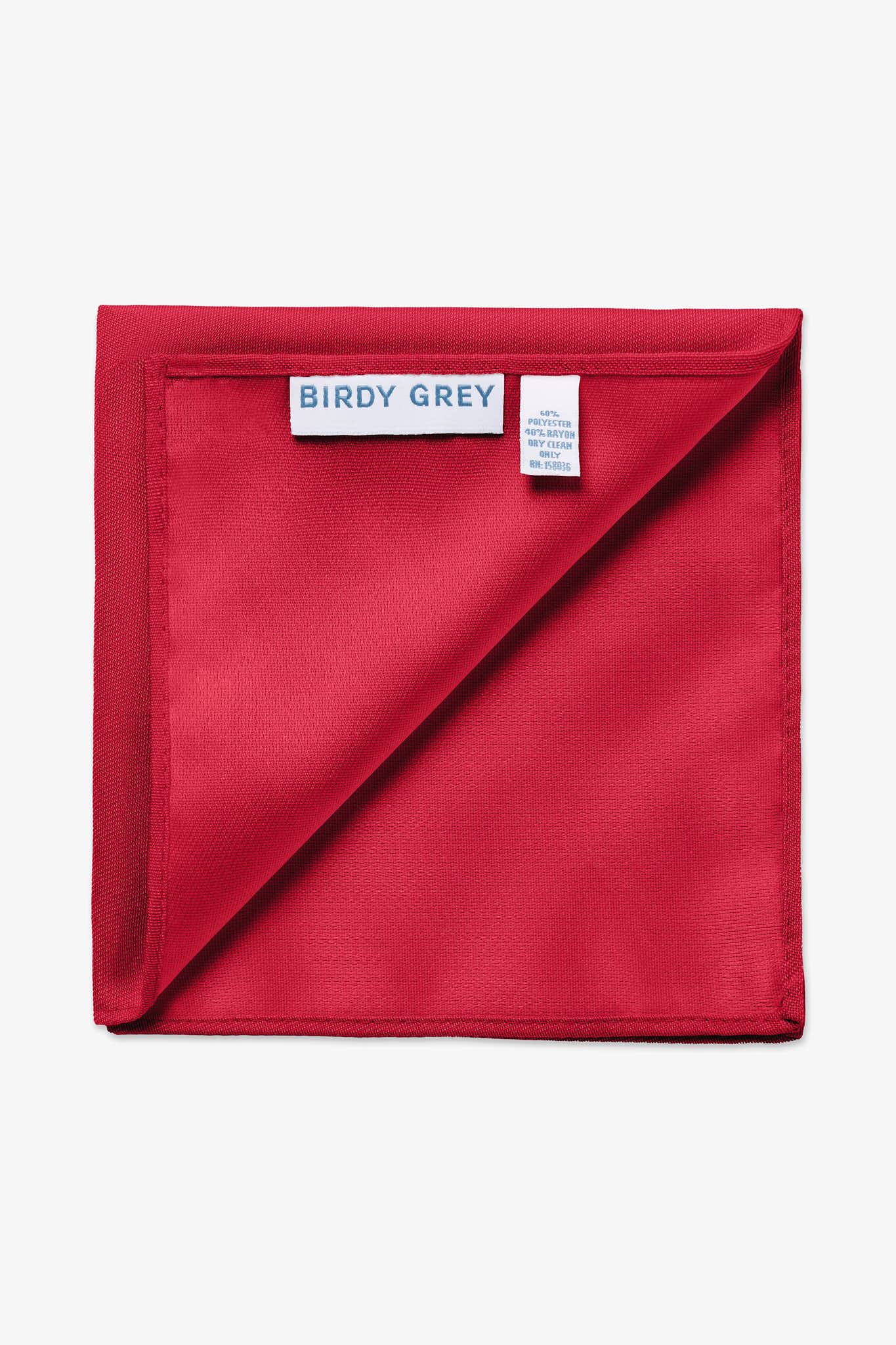 Didi Pocket Square - Lipstick Red - Image 2