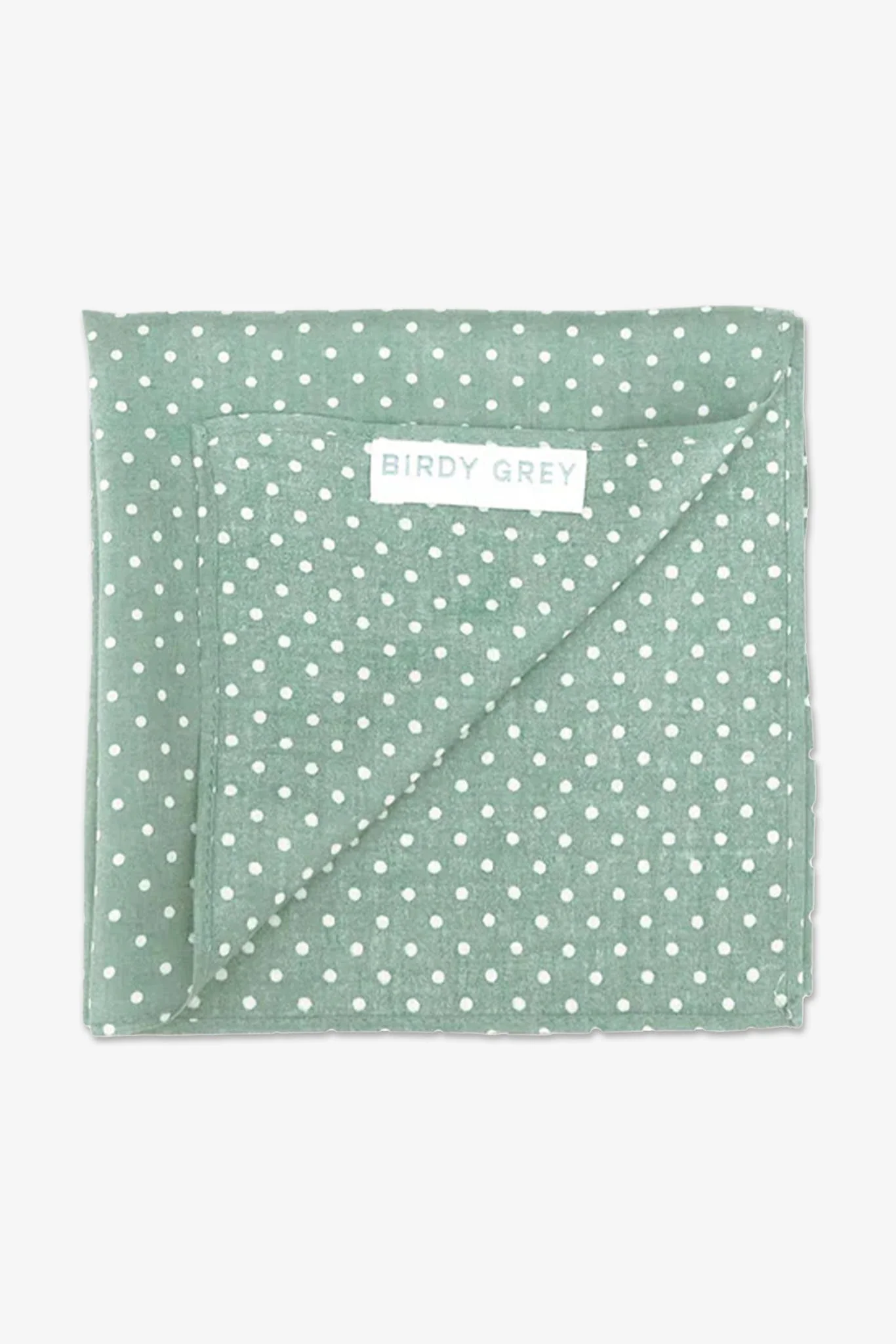 Didi Pocket Square - Sage Dot - Image 2