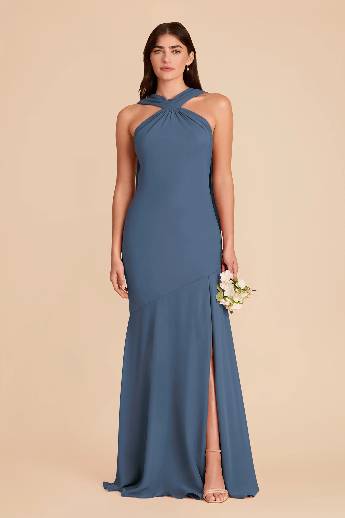 Eileen Chiffon Dress - Twilight