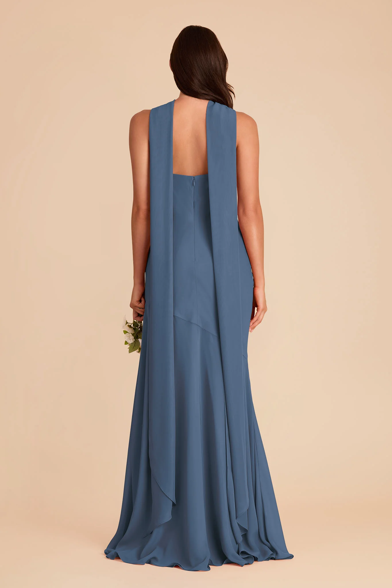 Eileen Chiffon Dress - Twilight - Image 6