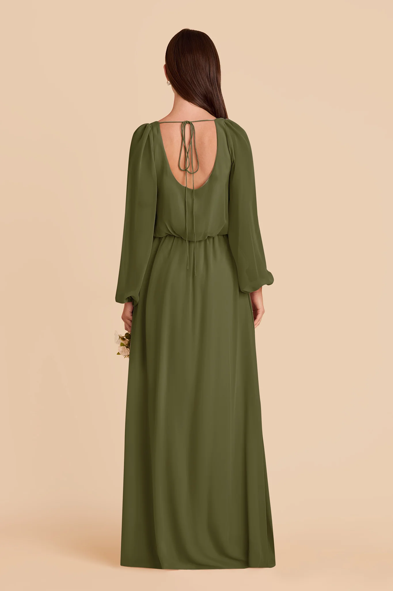 Eloise Chiffon Dress - Martini - Image 5
