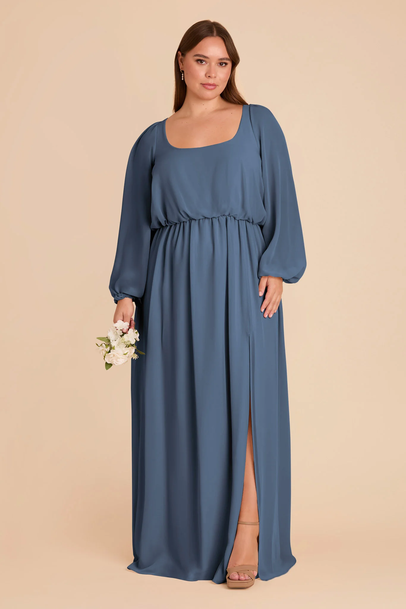 Eloise Chiffon Dress - Twilight - Image 2