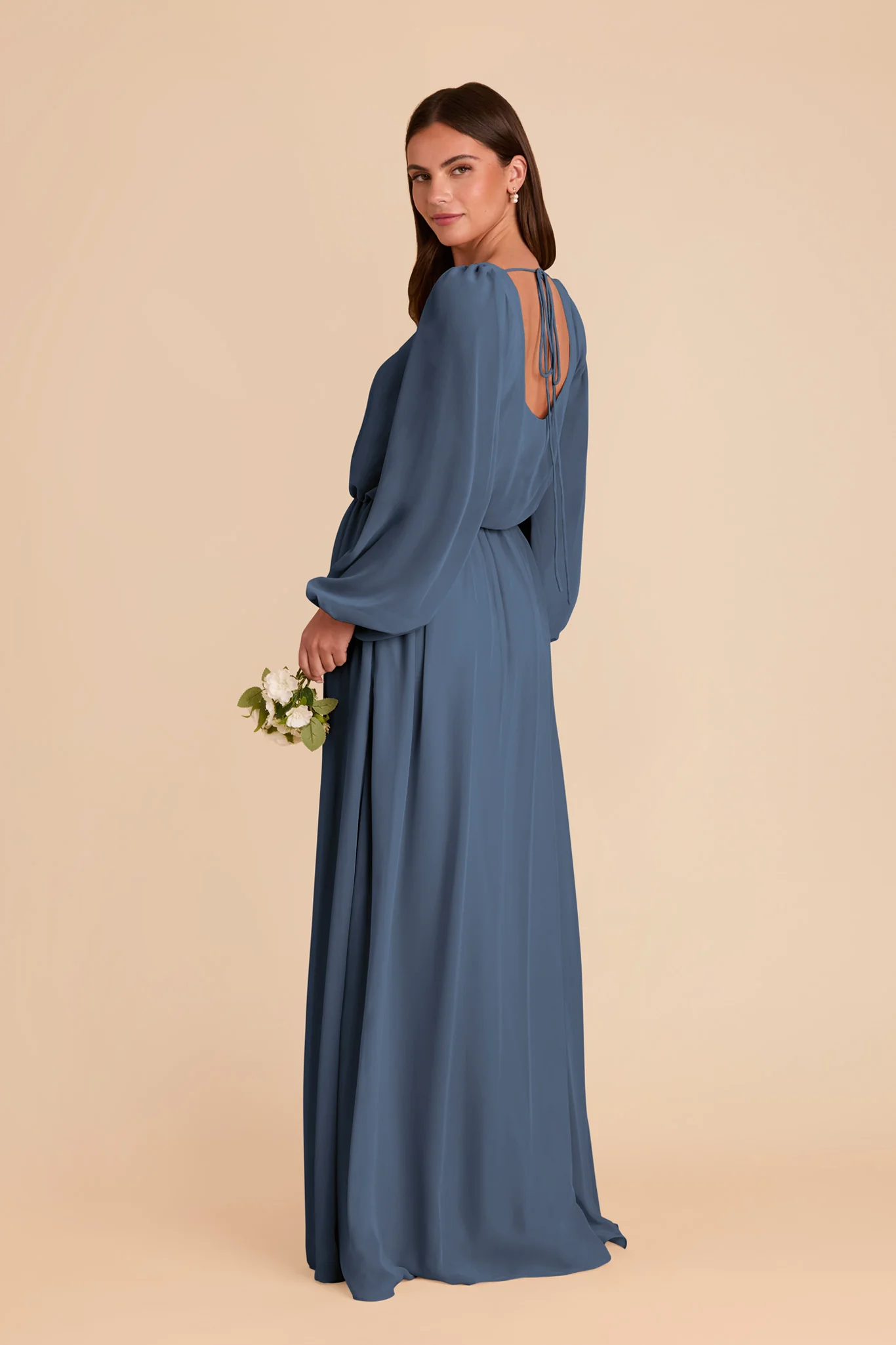 Eloise Chiffon Dress - Twilight - Image 5