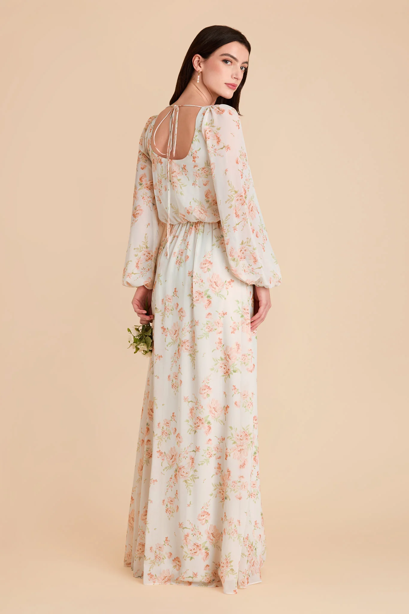 Eloise Chiffon Dress - Whimsical Blooms - Image 4
