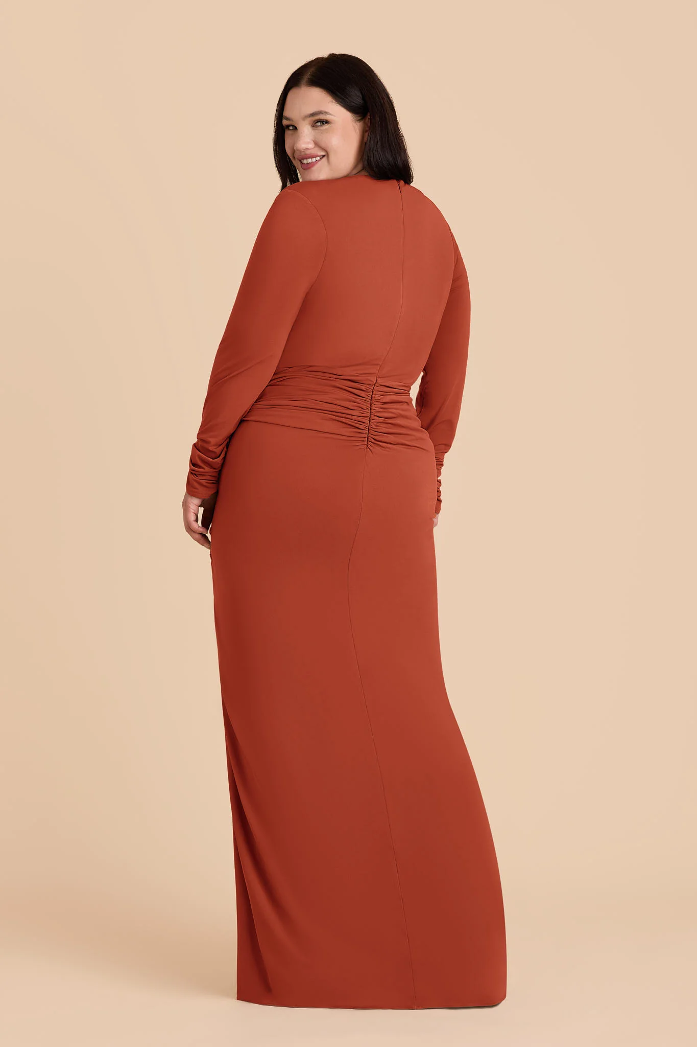 Emmy Luxe Stretch Knit Dress - Auburn - Image 6