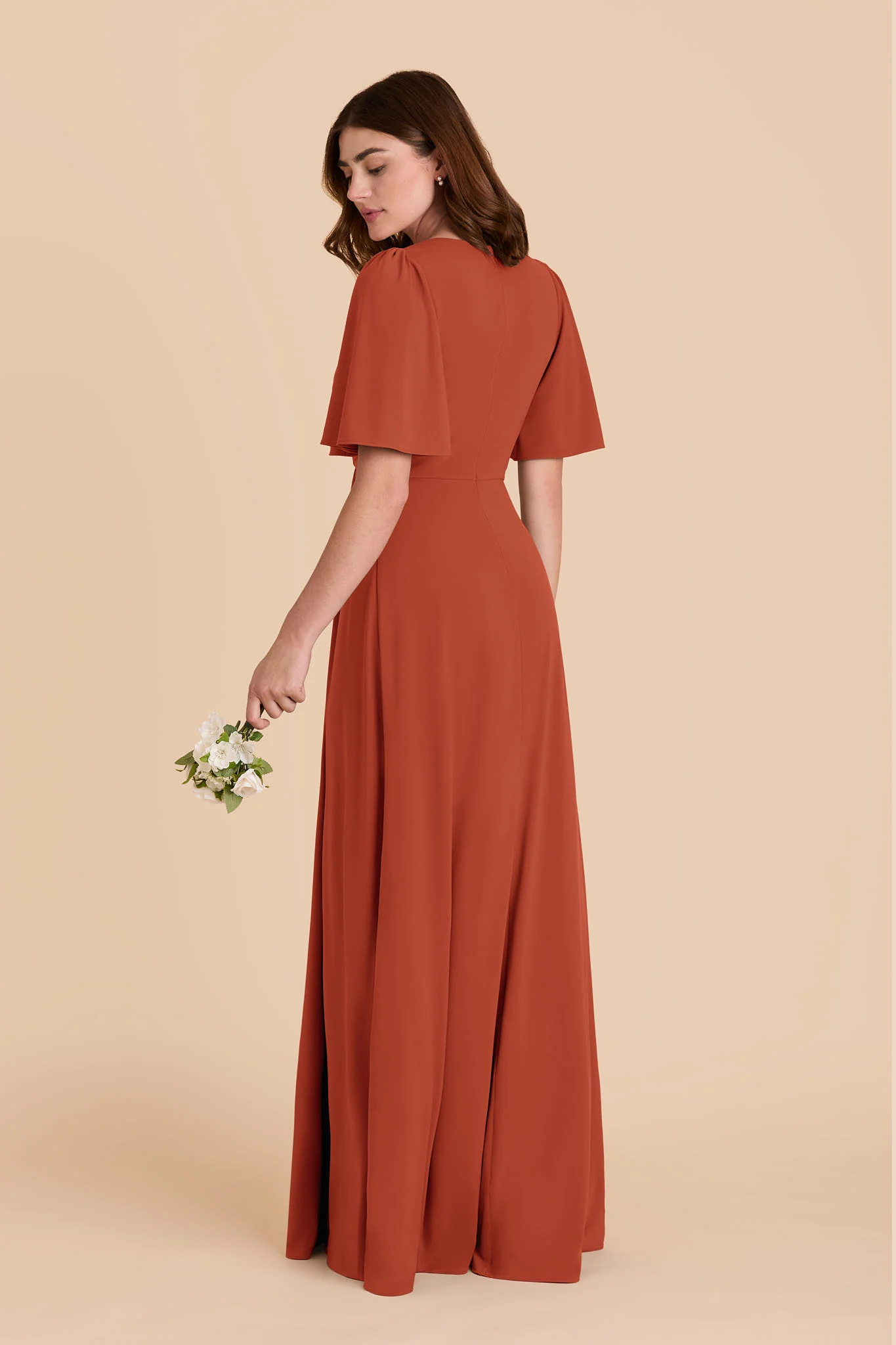 Fatima Luxe Stretch Knit Dress - Auburn - Image 4
