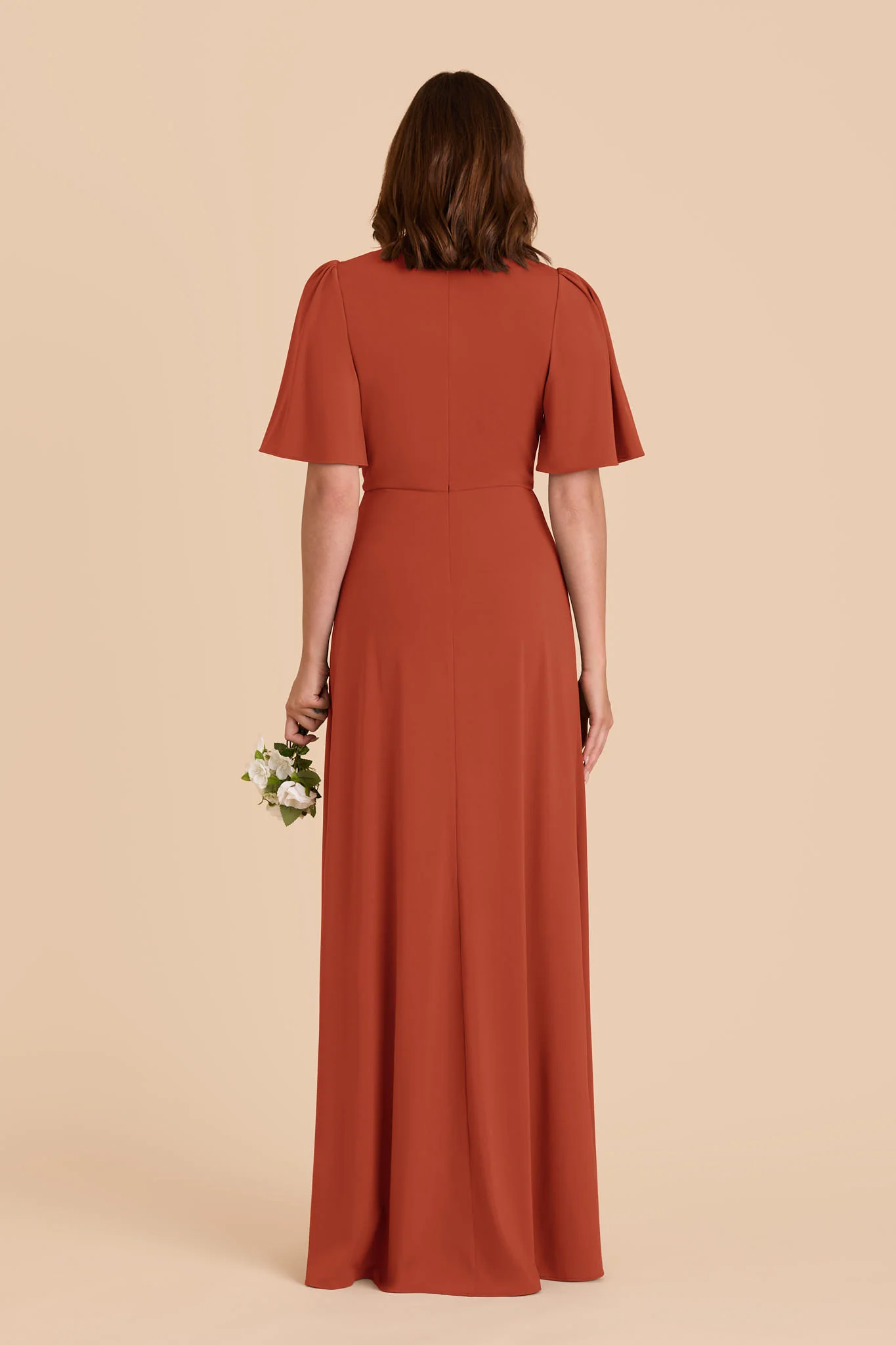 Fatima Luxe Stretch Knit Dress - Auburn - Image 5