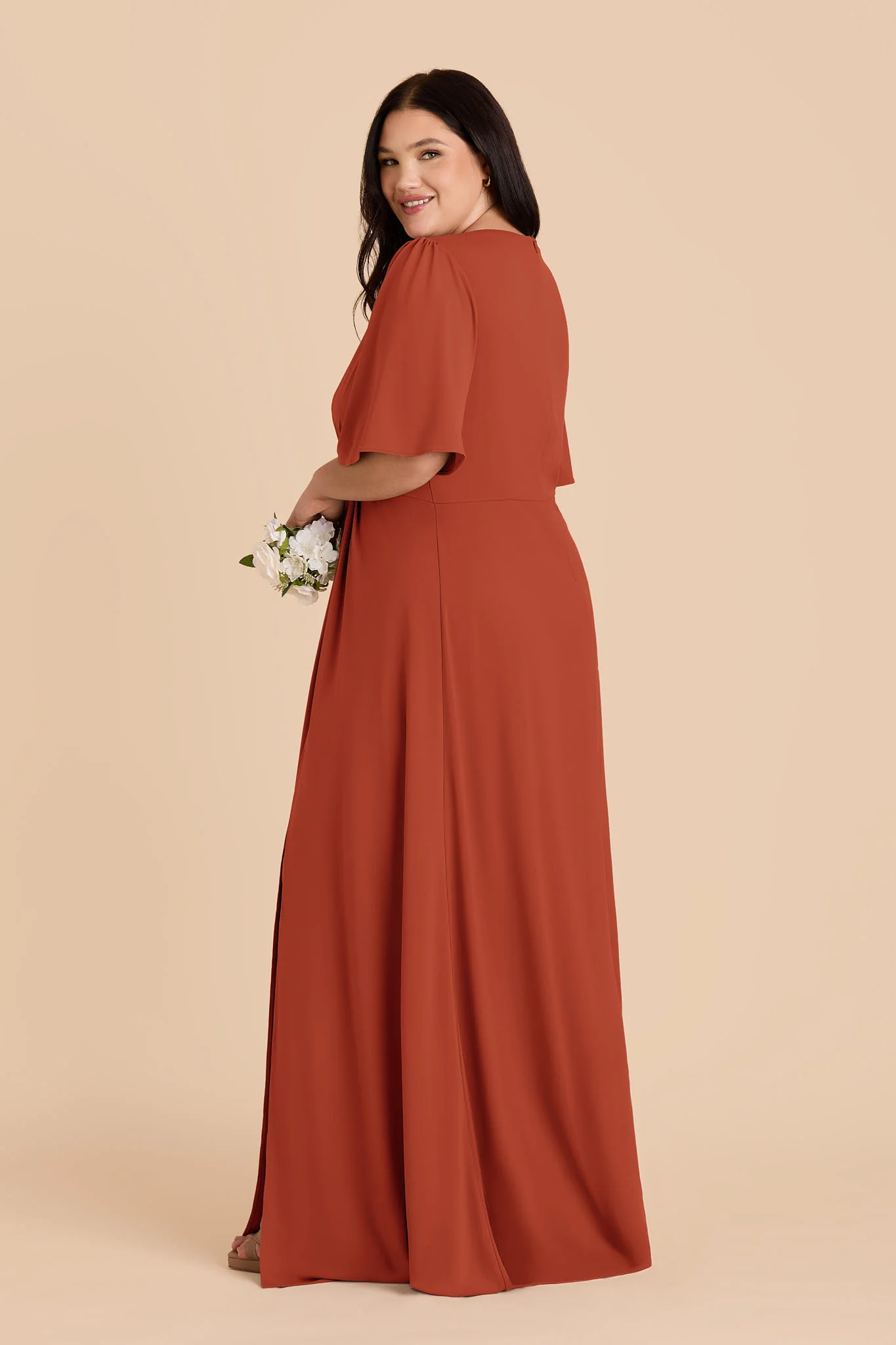 Fatima Luxe Stretch Knit Dress - Auburn - Image 6