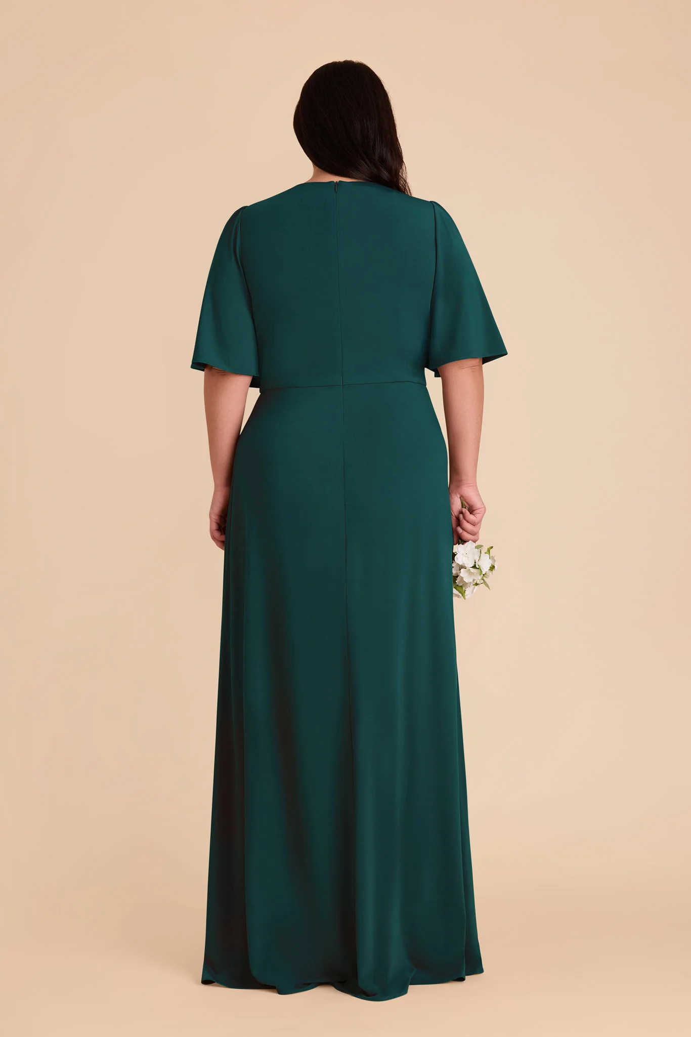Fatima Luxe Stretch Knit Dress - Emerald - Image 10