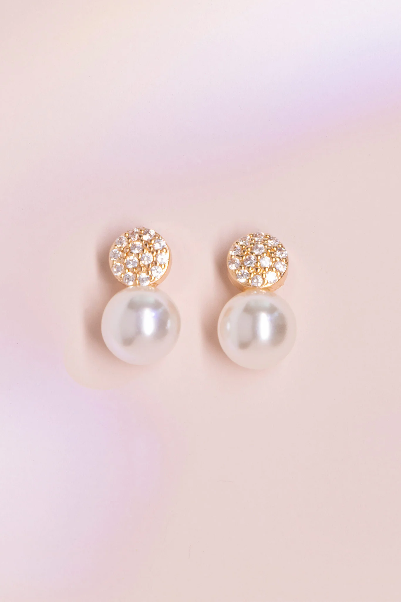 Florence Earrings - Pearl