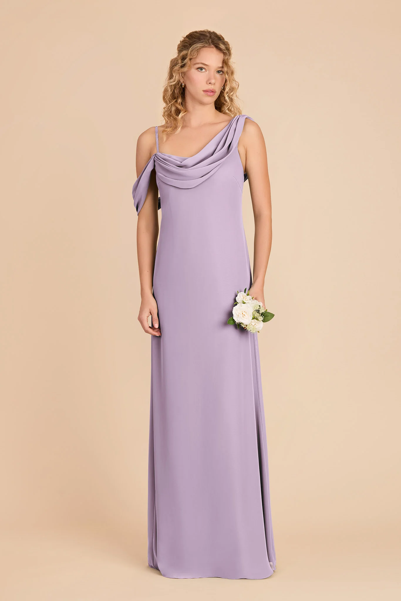 Freya Chiffon Dress - Lavender