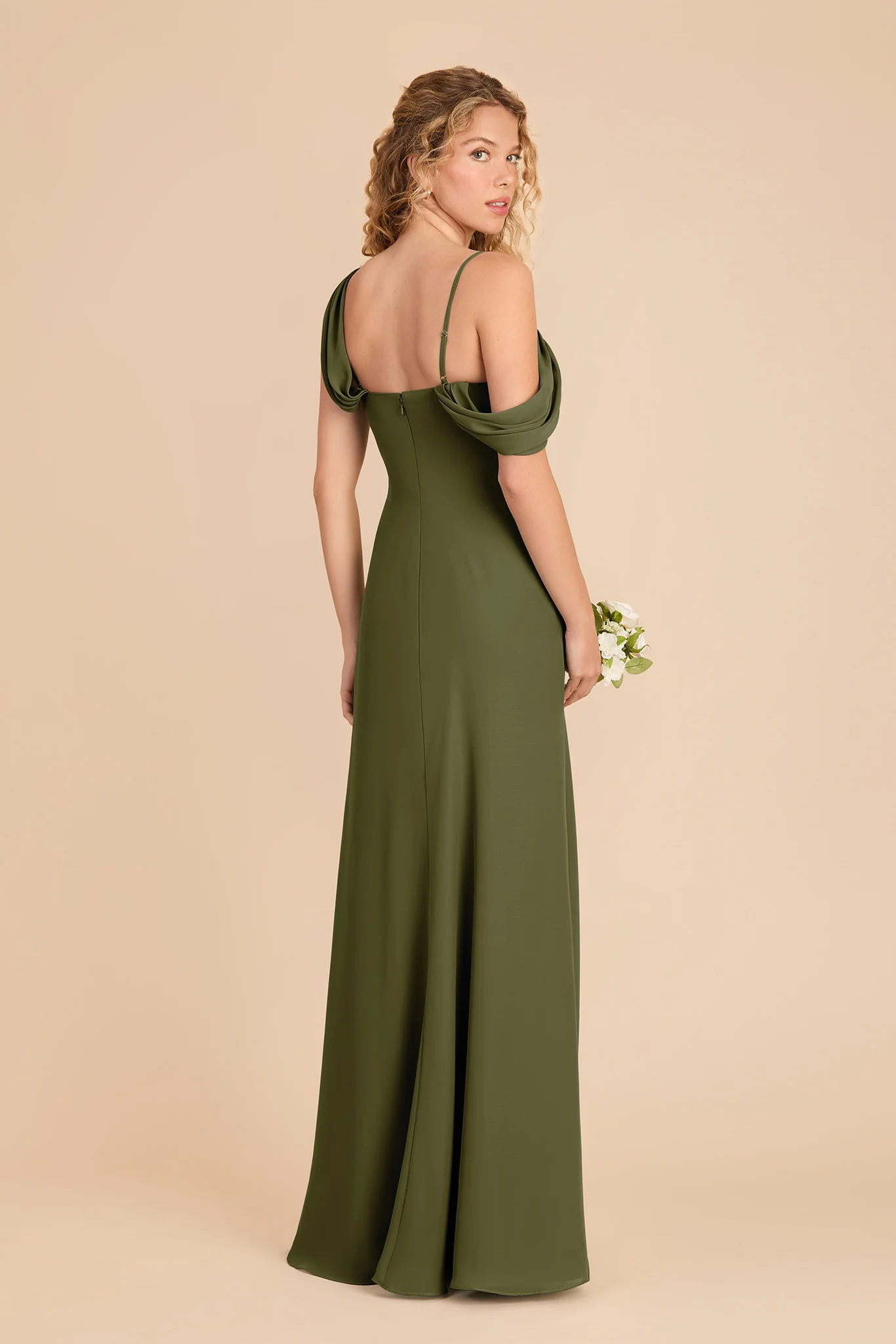 Freya Chiffon Dress - Martini - Image 4