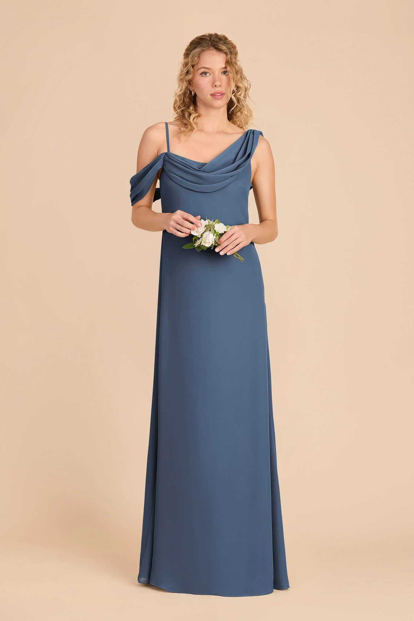 Freya Chiffon Dress - Twilight - Image 2