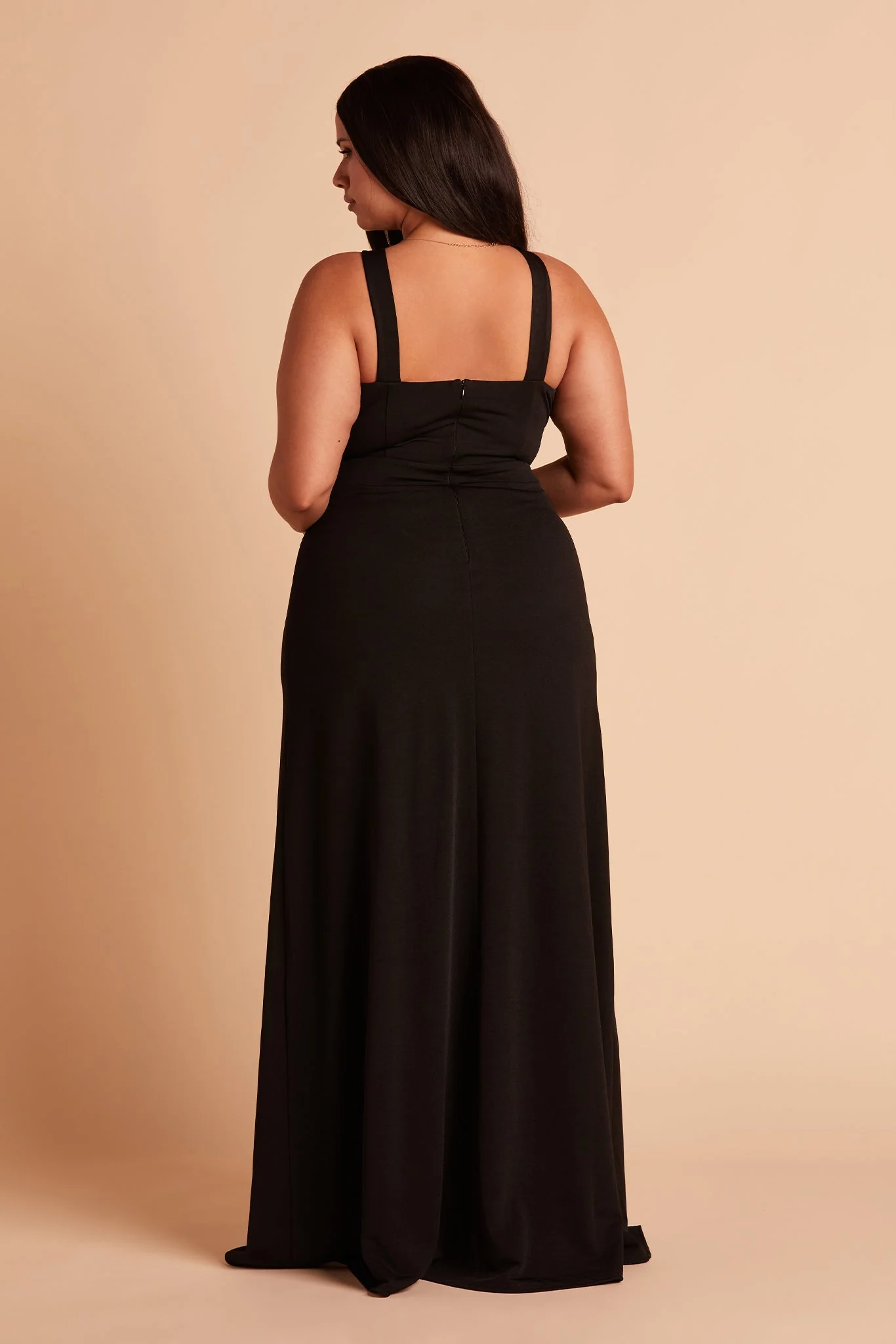Gene Crepe Dress - Black - Image 10