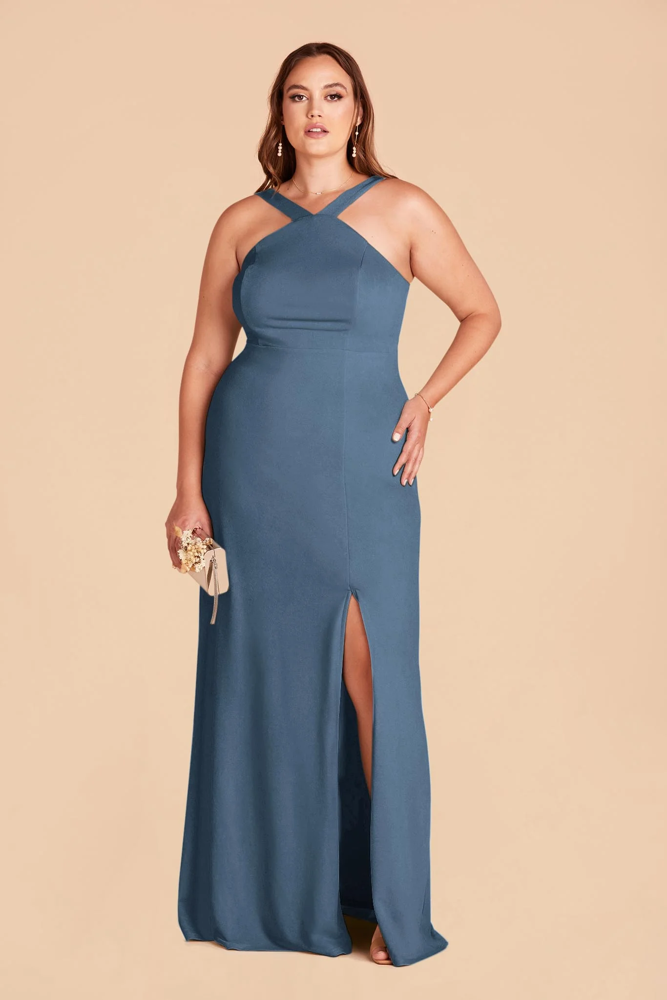 Gene Crepe Dress - Twilight - Image 2