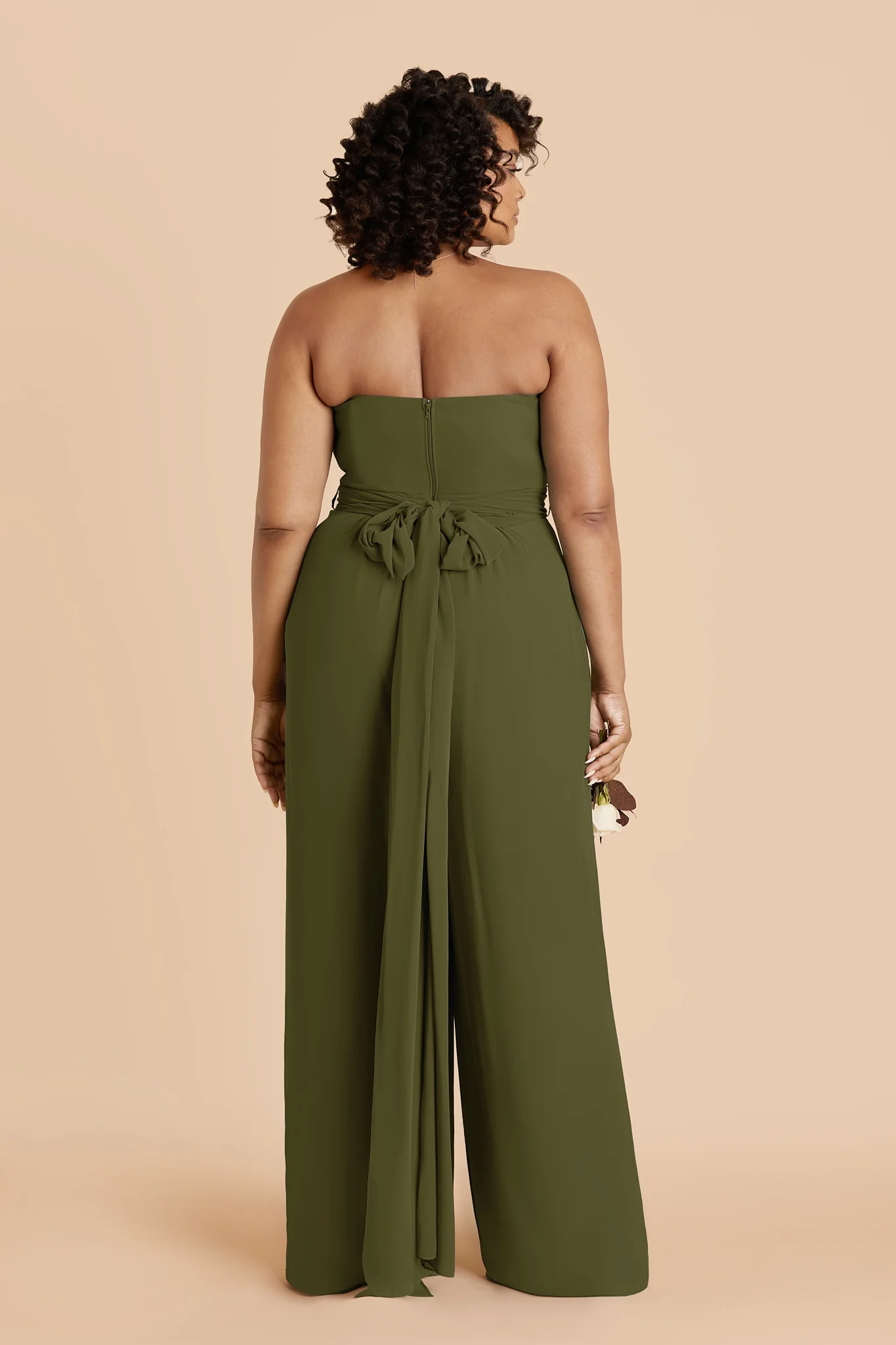 Gigi Chiffon Jumpsuit - Martini - Image 7