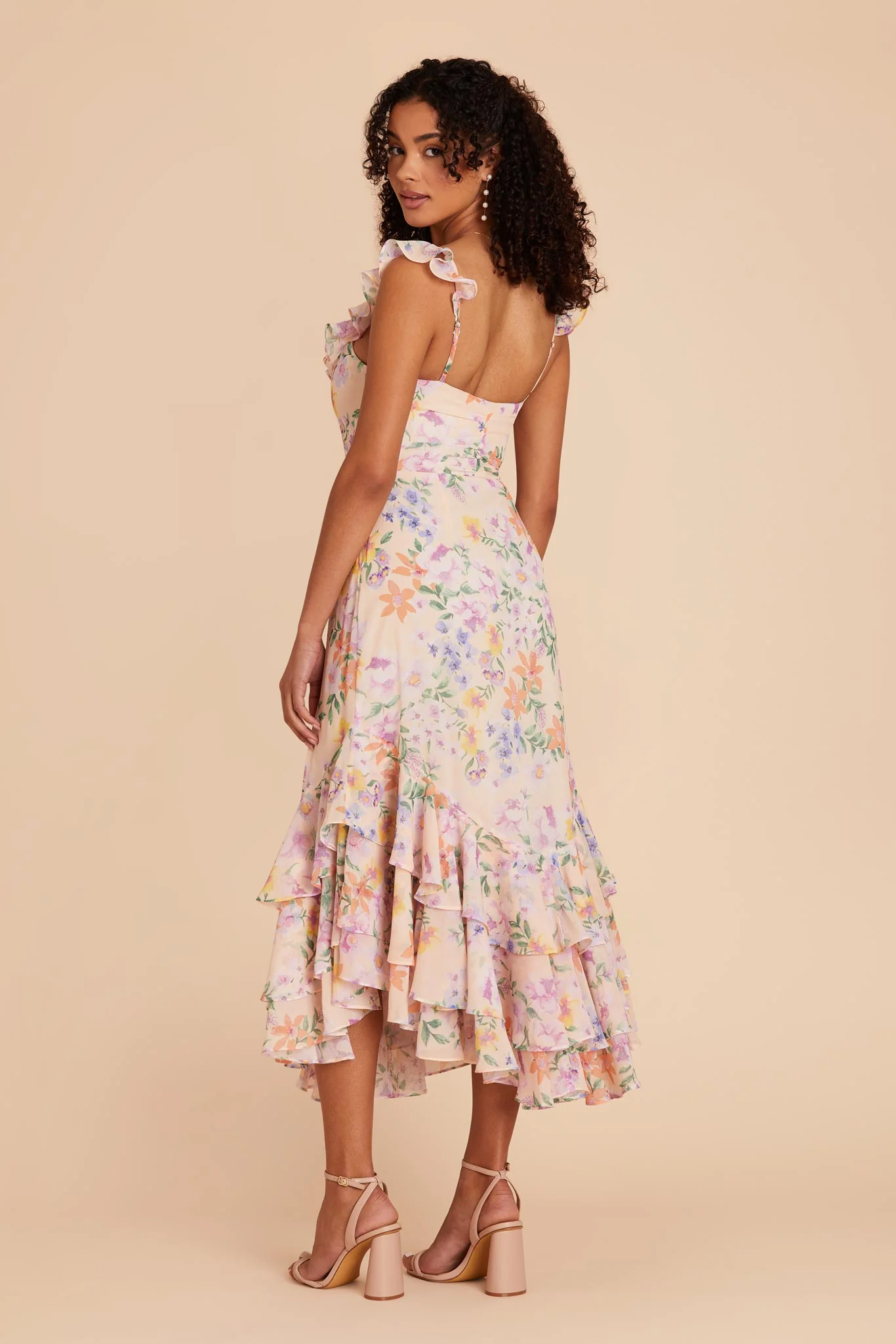 Ginny Chiffon Dress - Botanical Blooms - Image 2