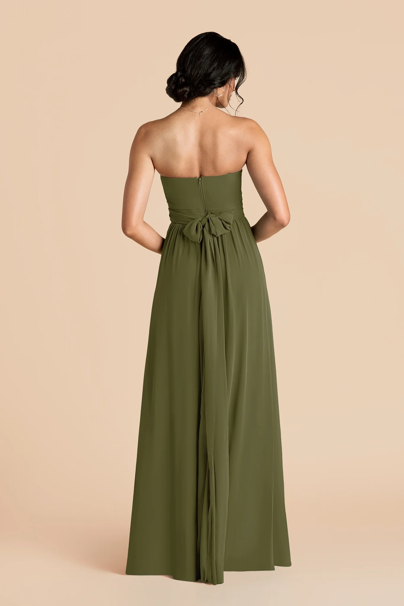 Grace Chiffon Dress - Martini - Image 3