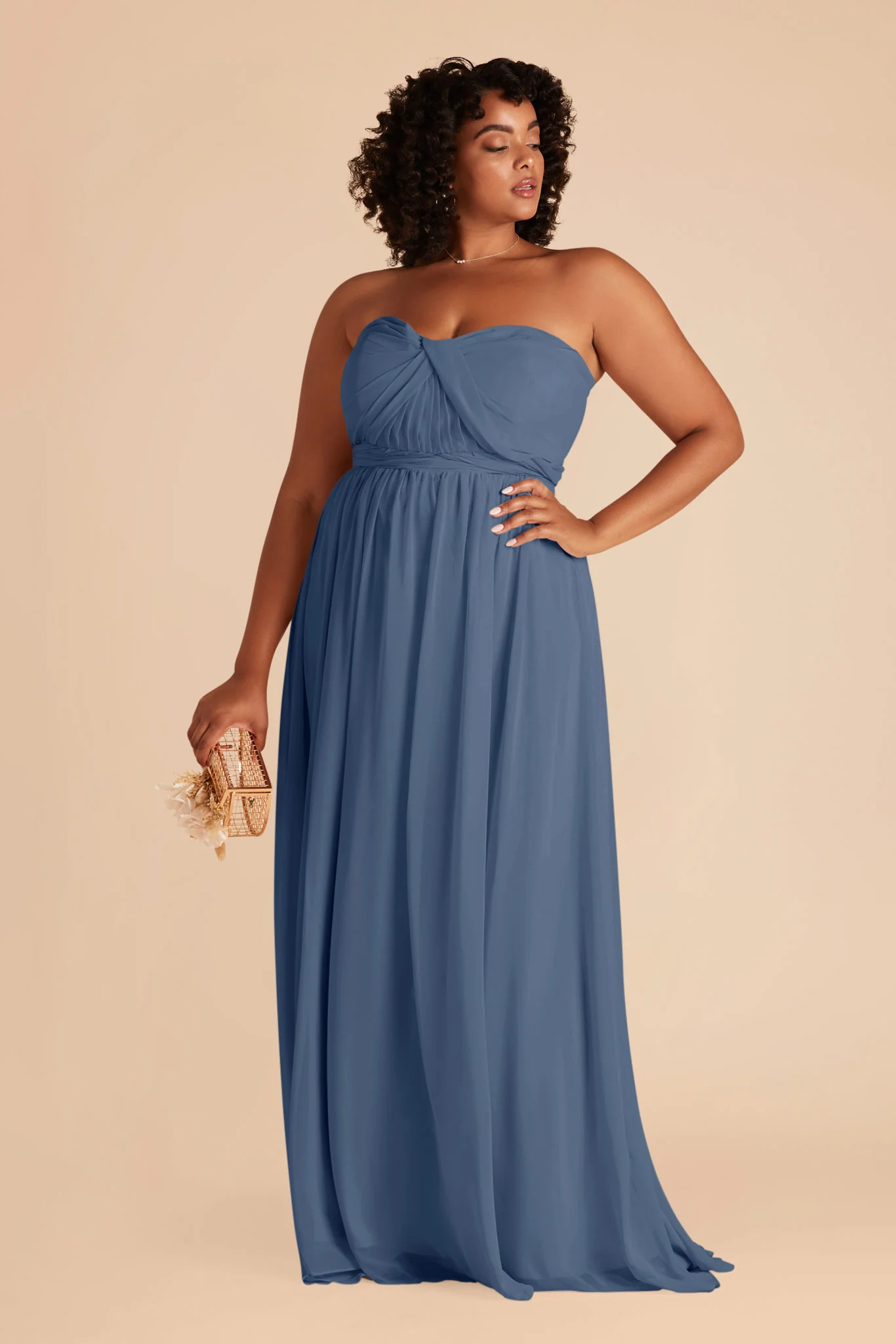 Grace Chiffon Dress - Twilight - Image 7