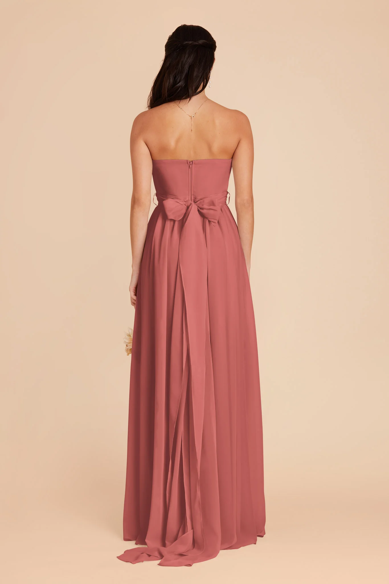 Grace Chiffon Dress - Wild Rose - Image 5