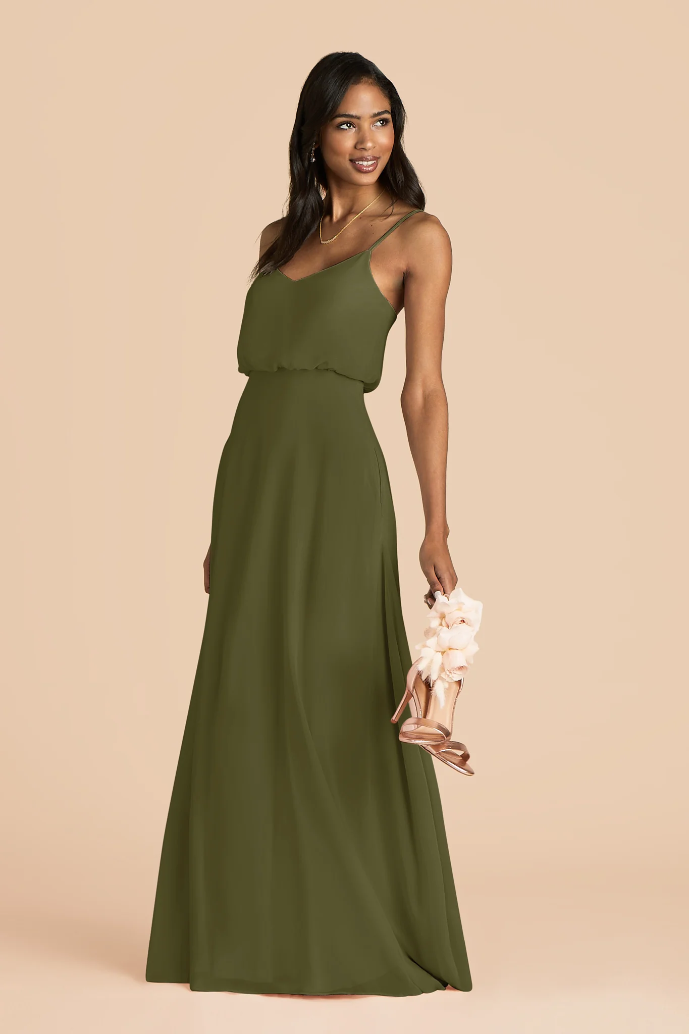Gwennie Chiffon Dress - Martini - Image 3