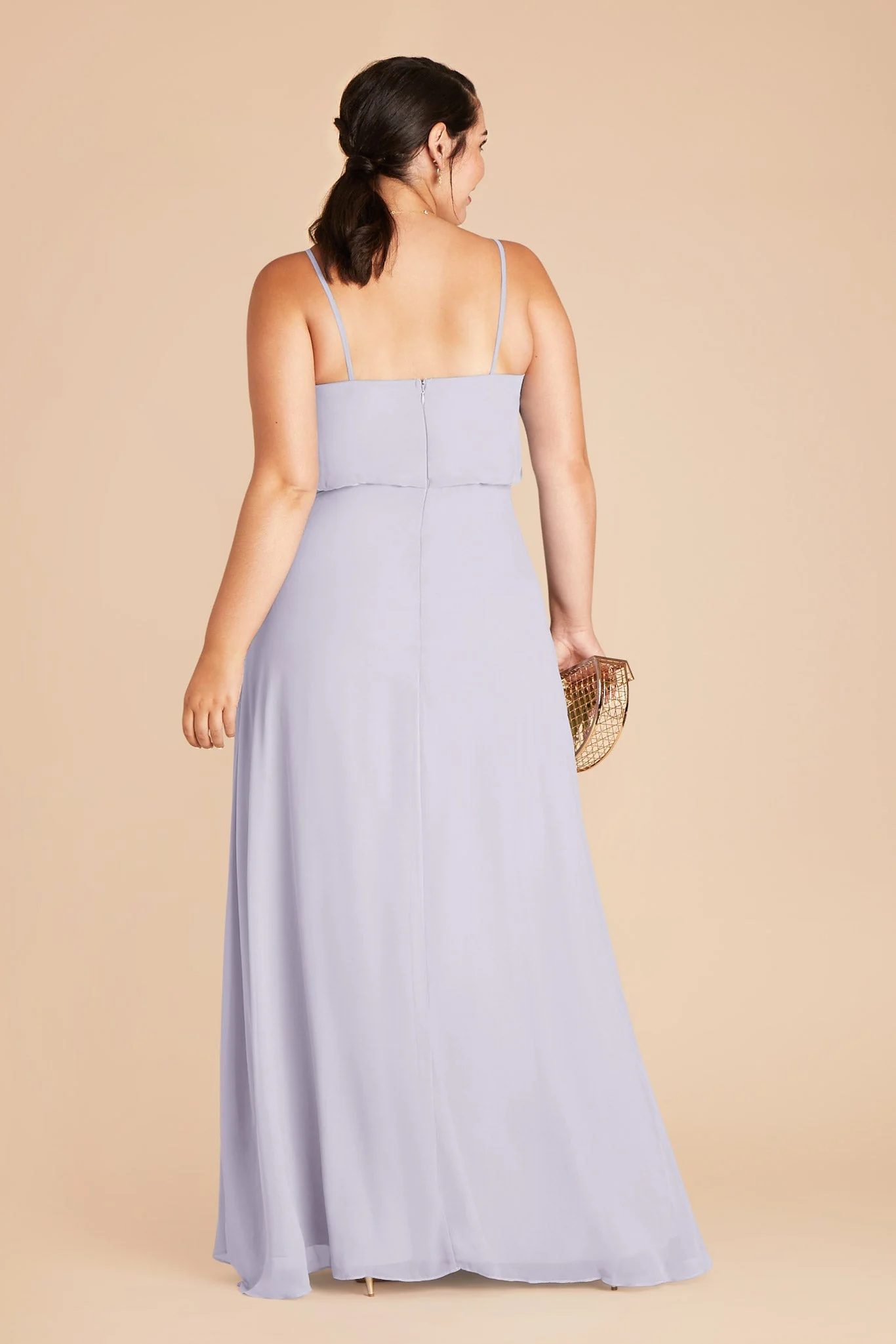 Gwennie Chiffon Dress - Periwinkle Blue - Image 7