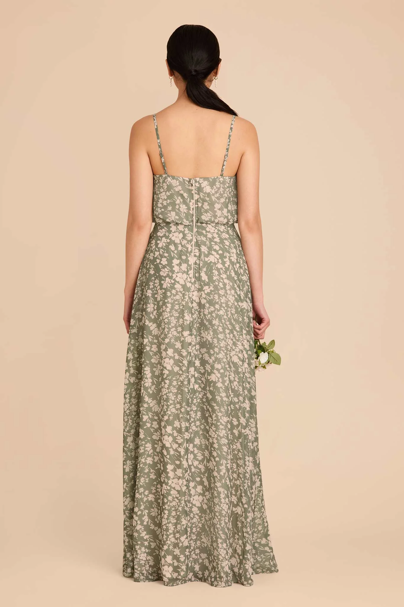 Gwennie Chiffon Dress - Thyme Dreamy Floral - Image 5