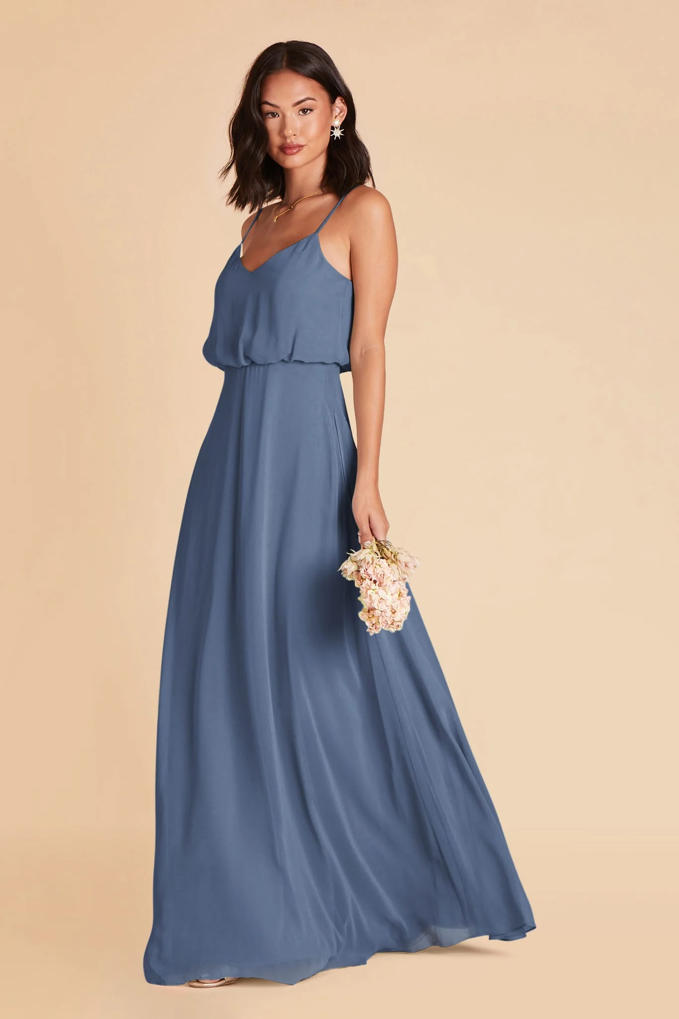 Gwennie Chiffon Dress - Twilight - Image 4