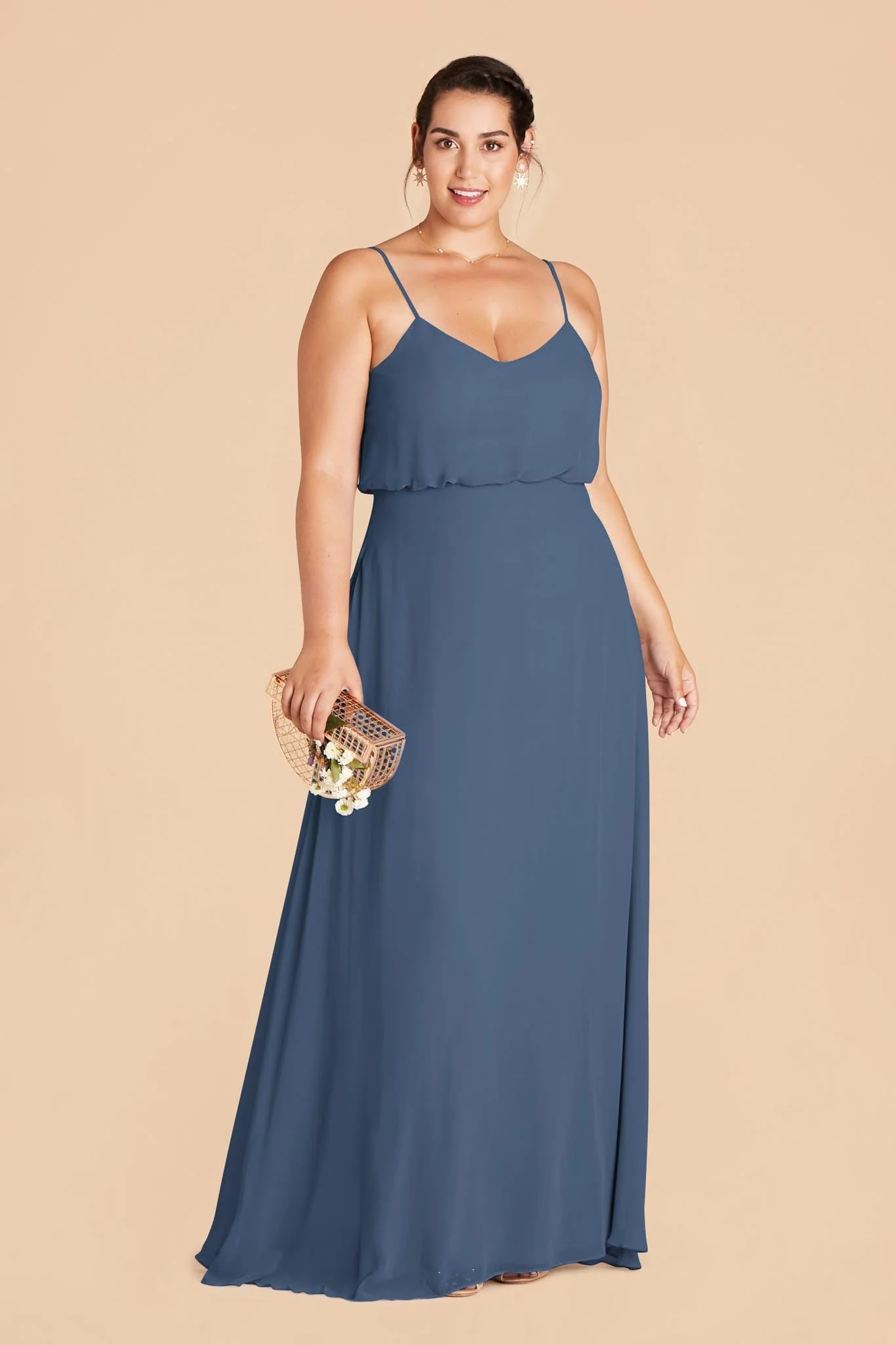 Gwennie Chiffon Dress - Twilight - Image 6
