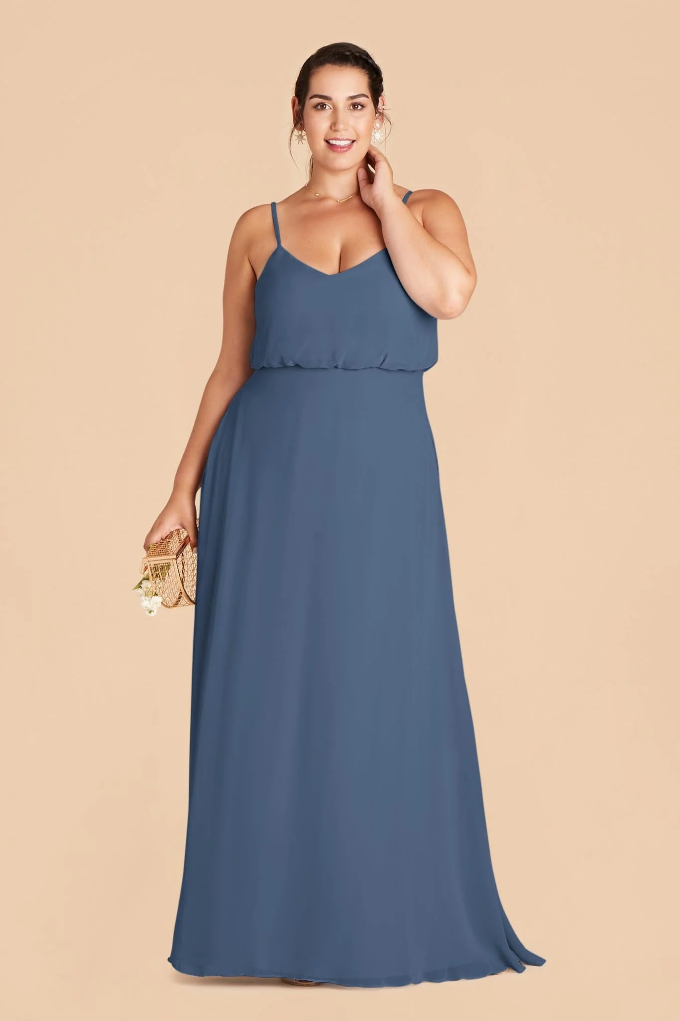 Gwennie Chiffon Dress - Twilight - Image 7