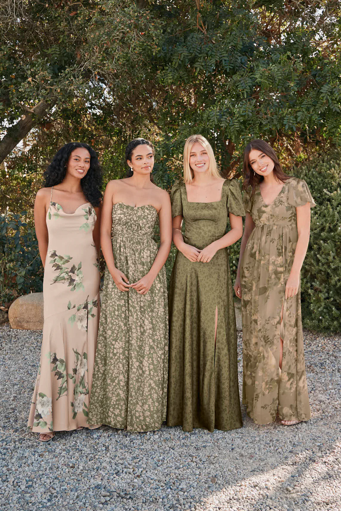 Hannah Chiffon Dress - Doe Painted Botanics - Image 7