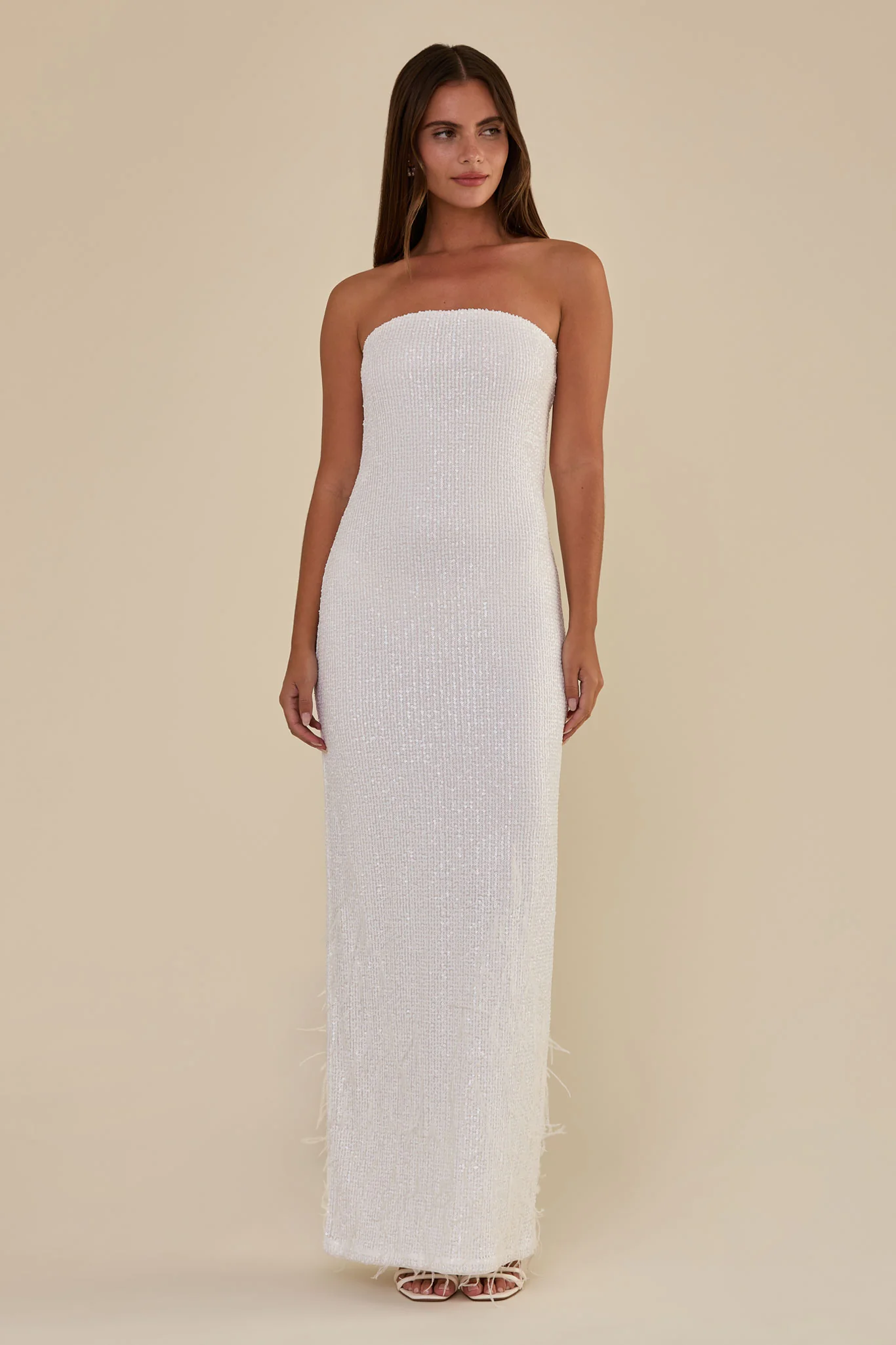 Harper Dress - White - Image 2