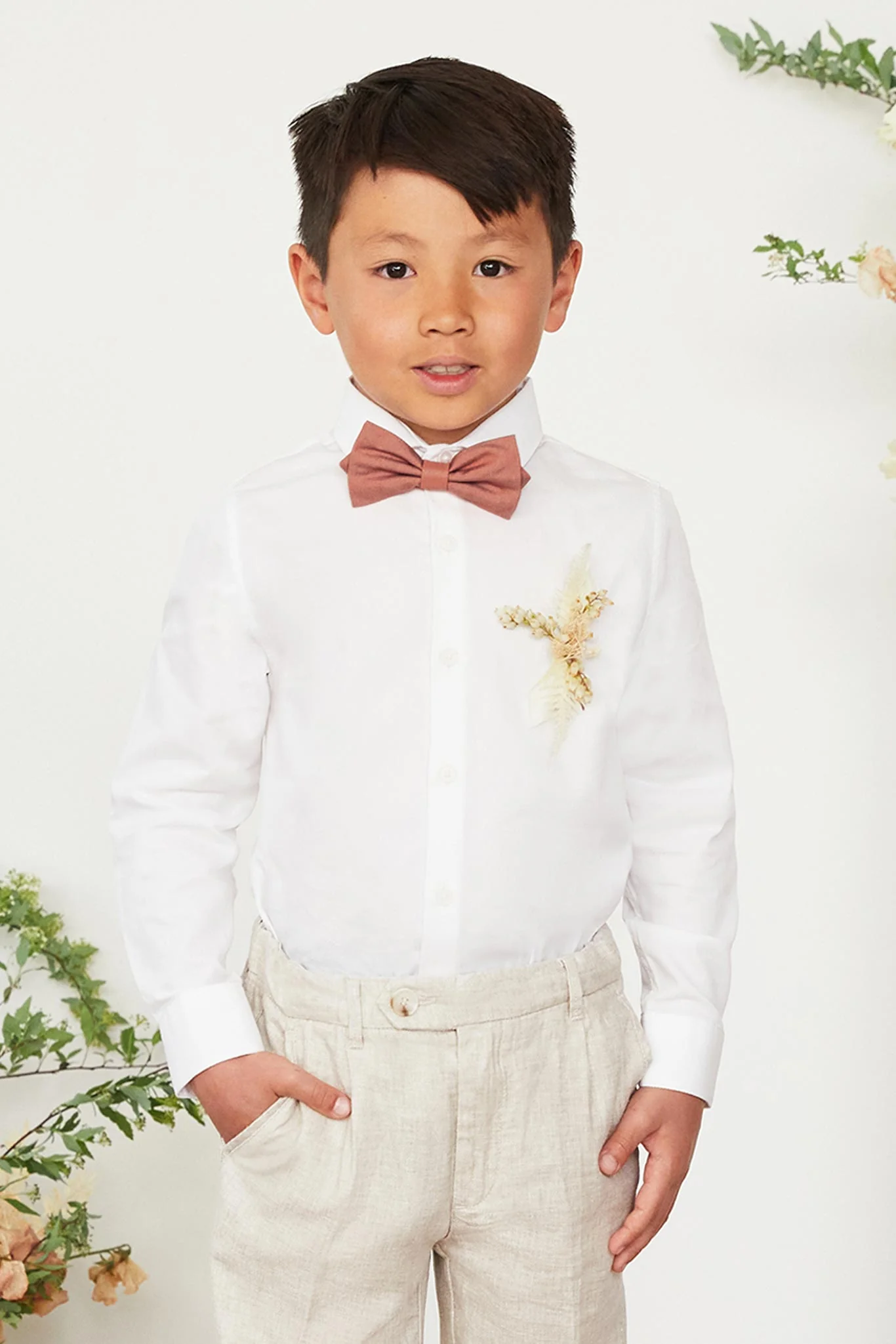 Harry Kids Bow Tie - Desert Rose - Image 2