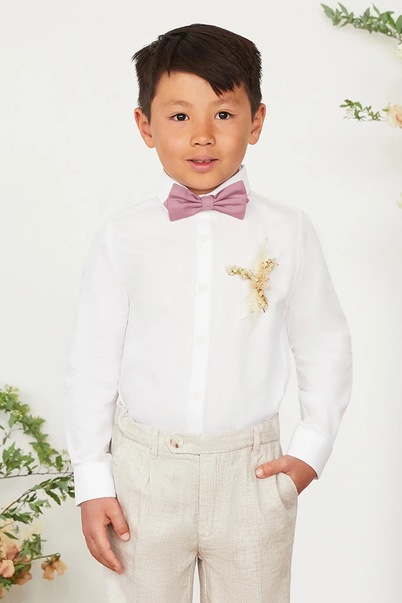 Harry Kids Bow Tie - English Rose - Image 2