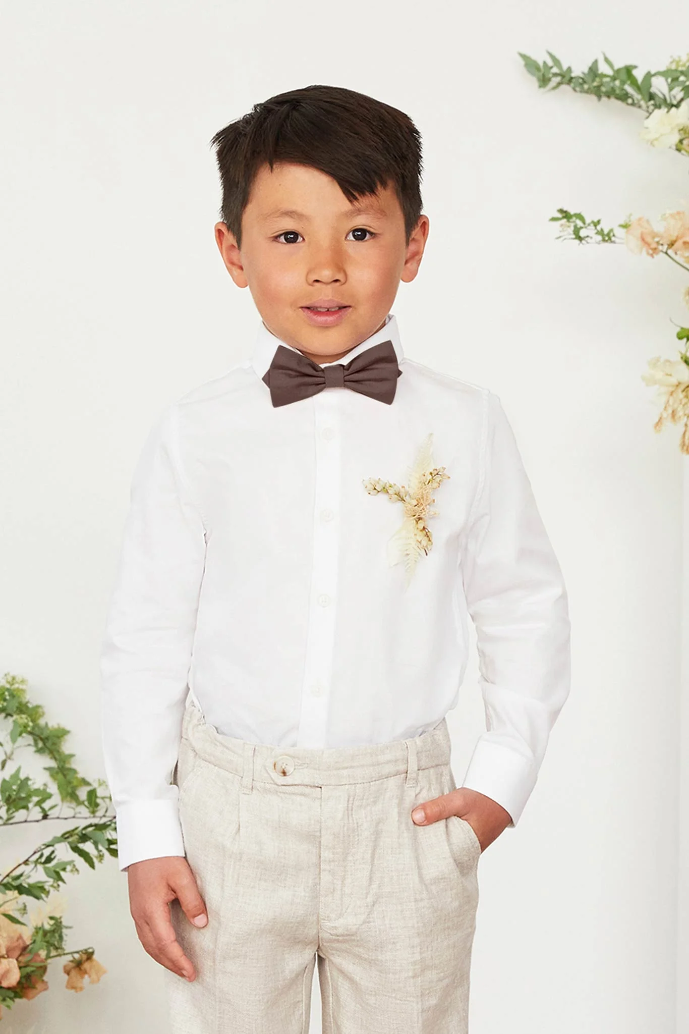 Harry Kids Bow Tie - Espresso - Image 2