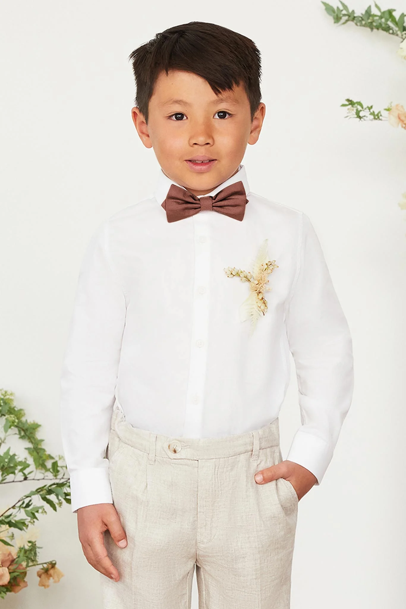 Harry Kids Bow Tie - Rust - Image 2