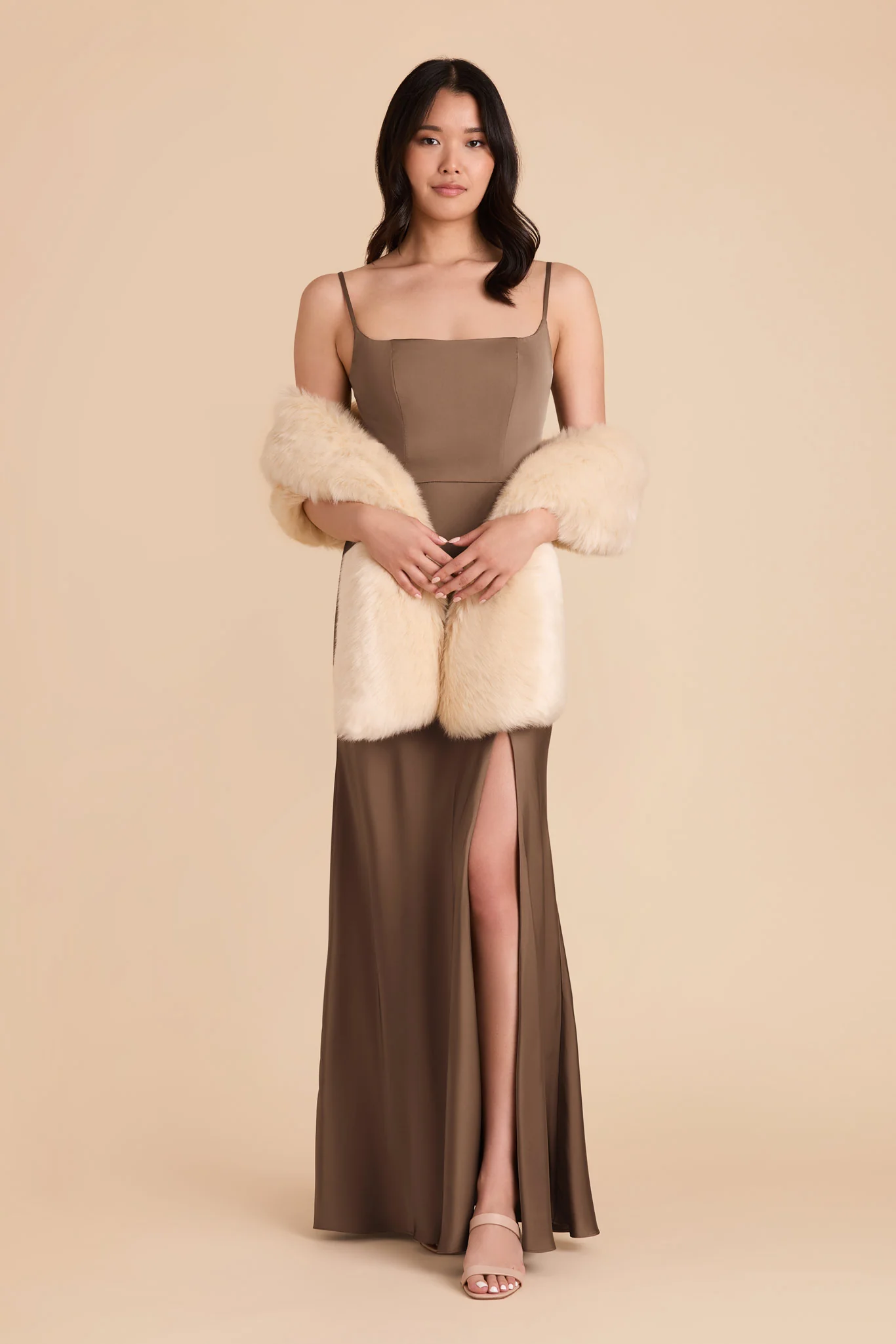 Hudson Stole - Beige - Image 2