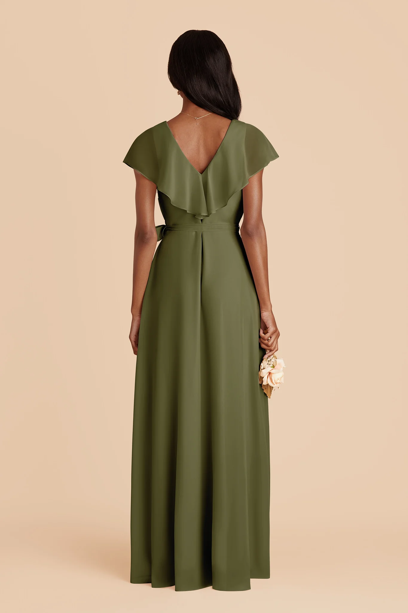 Jackson Chiffon Dress - Martini - Image 4