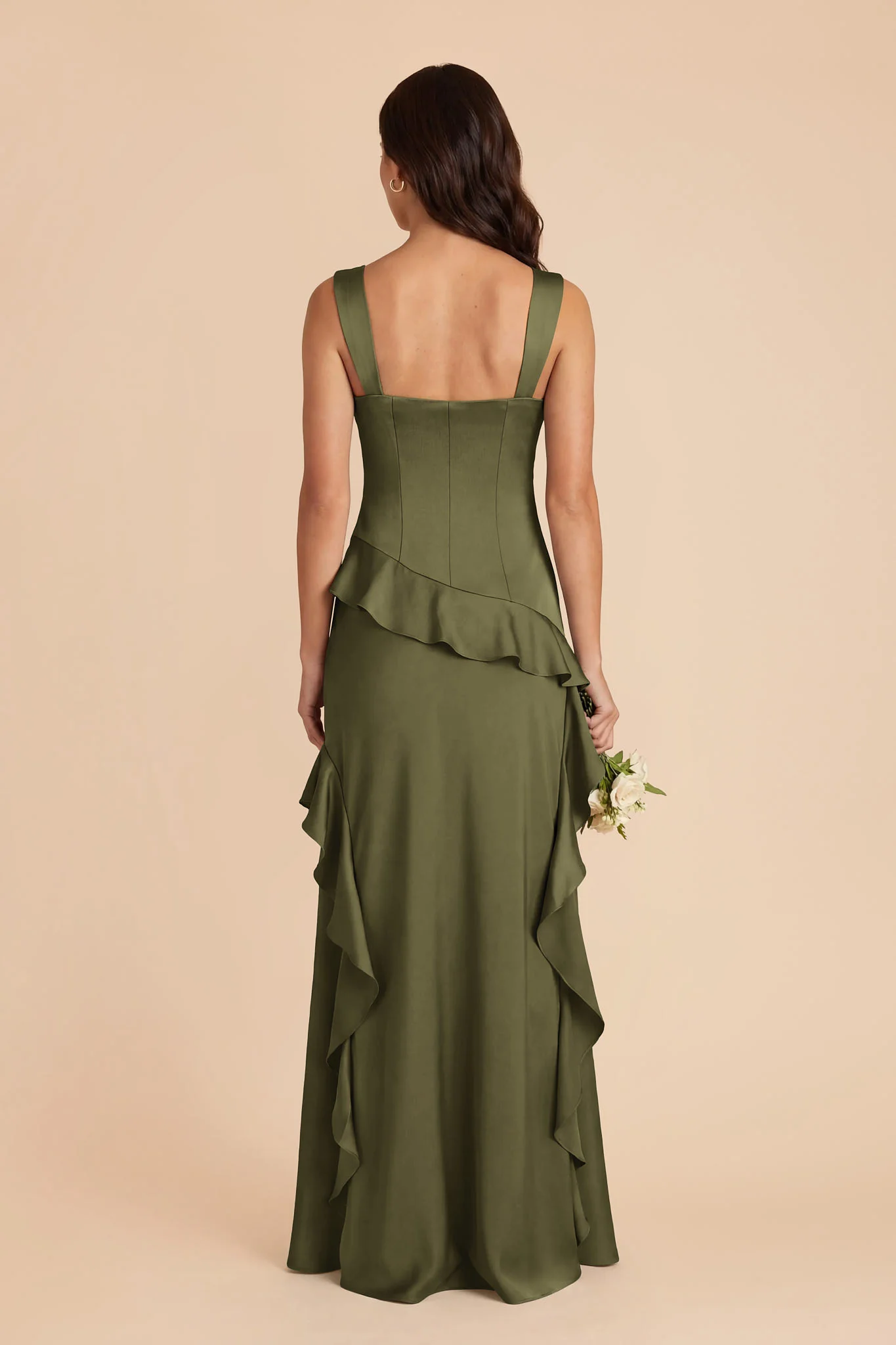 Jana Matte Satin Dress - Martini - Image 5