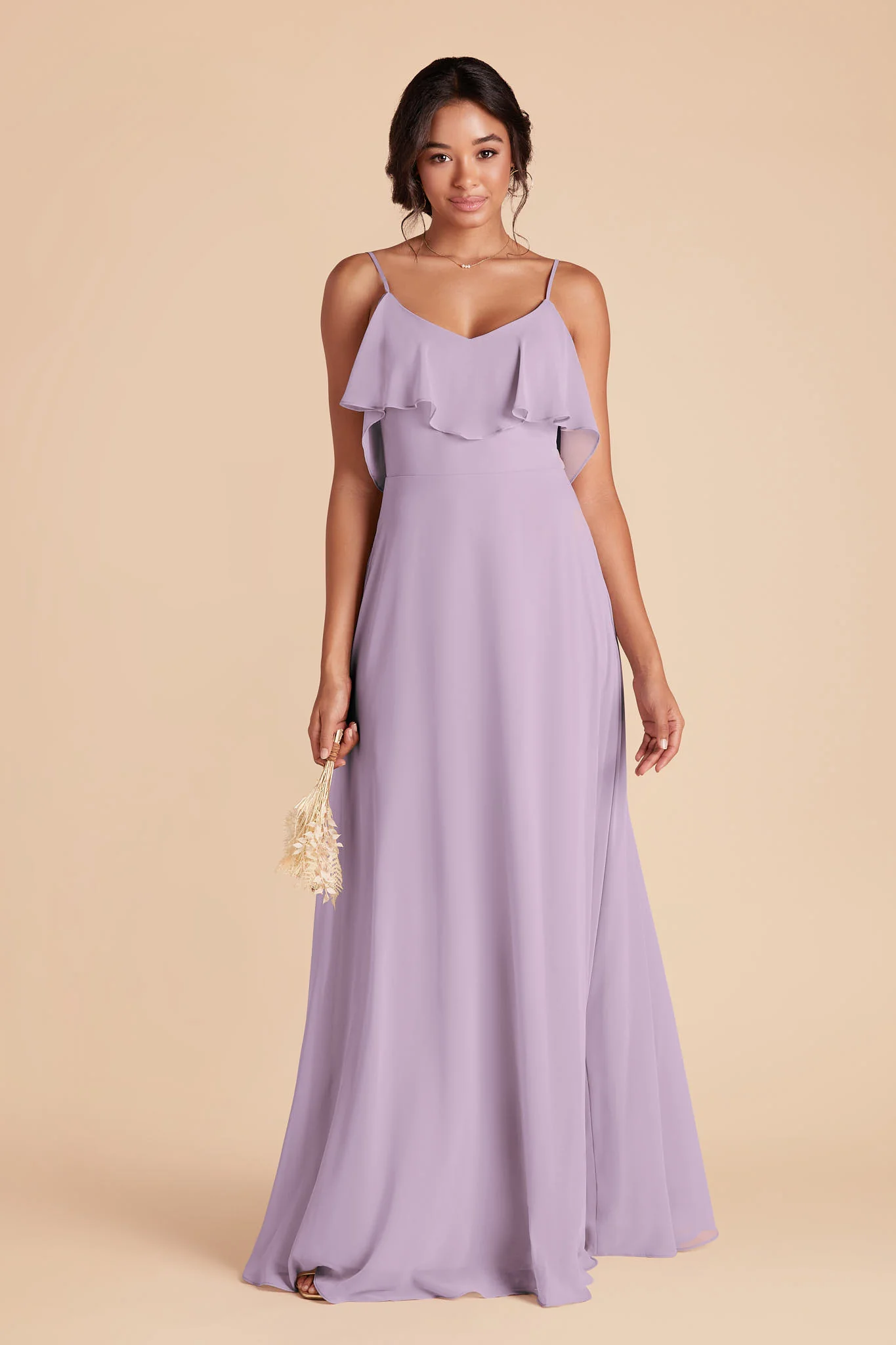 Jane Chiffon Dress - Lavender