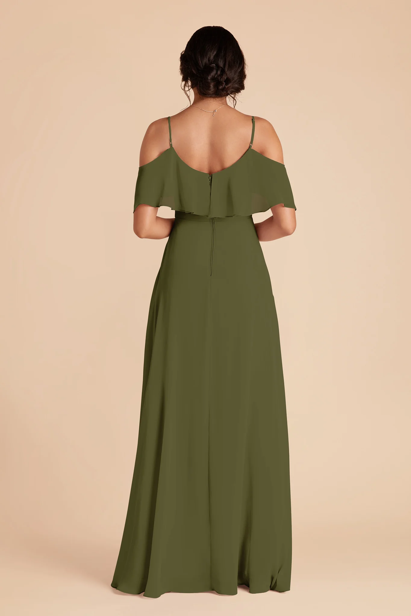 Jane Chiffon Dress - Martini - Image 5
