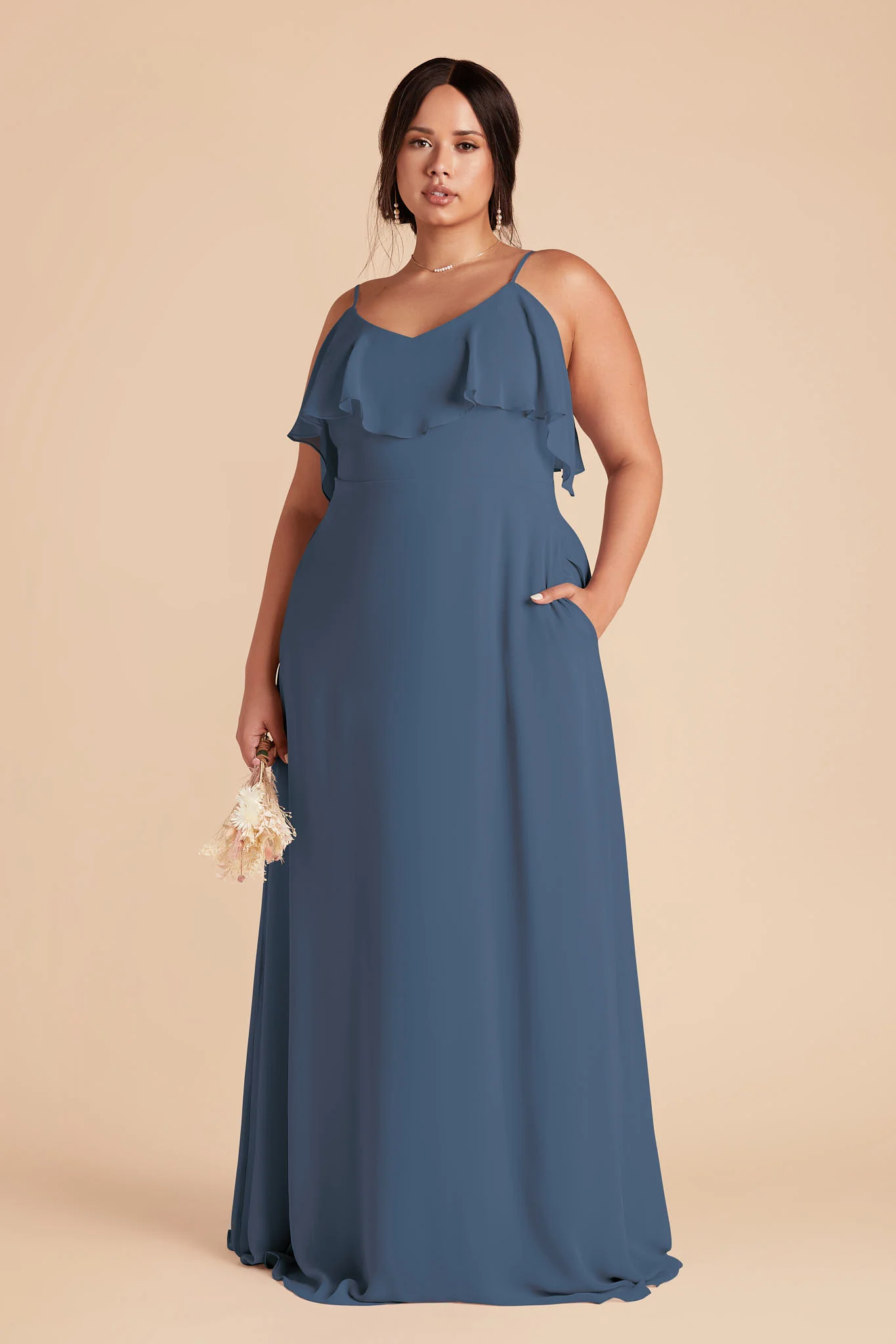 Jane Chiffon Dress - Twilight - Image 6