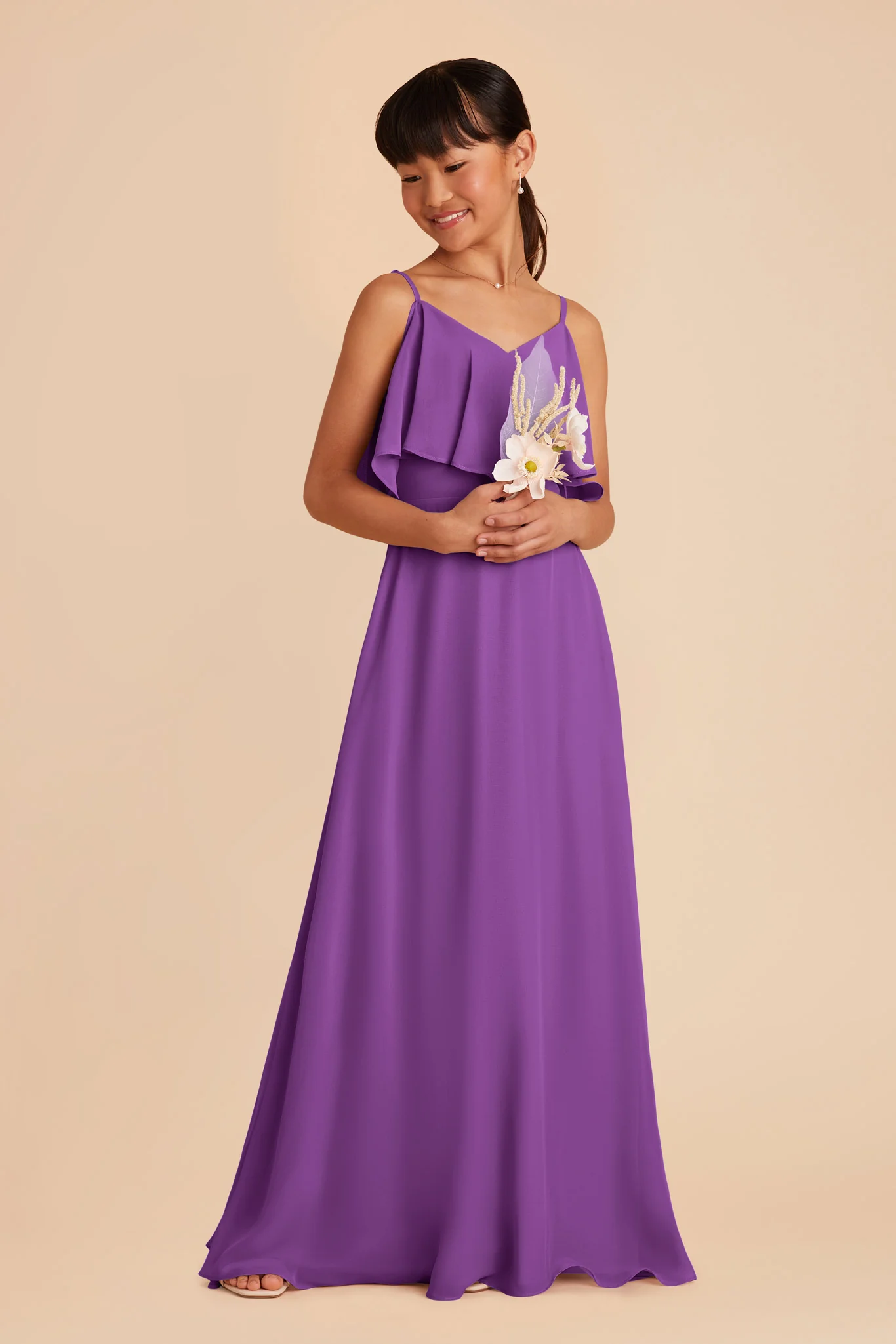 Janie Convertible Junior Dress - Amethyst - Image 2