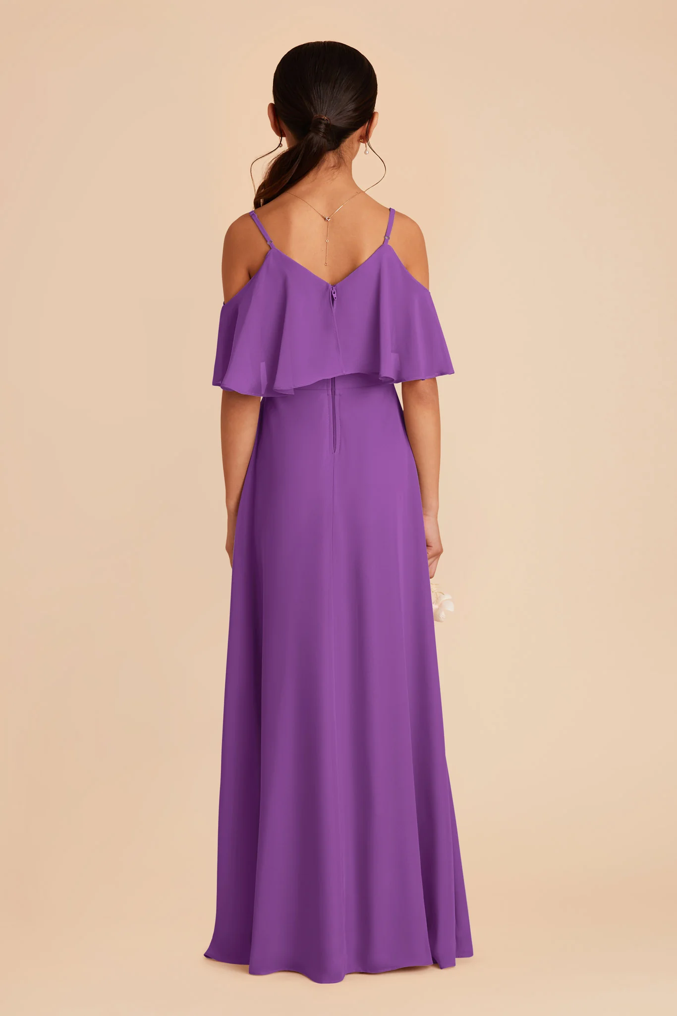Janie Convertible Junior Dress - Amethyst - Image 4