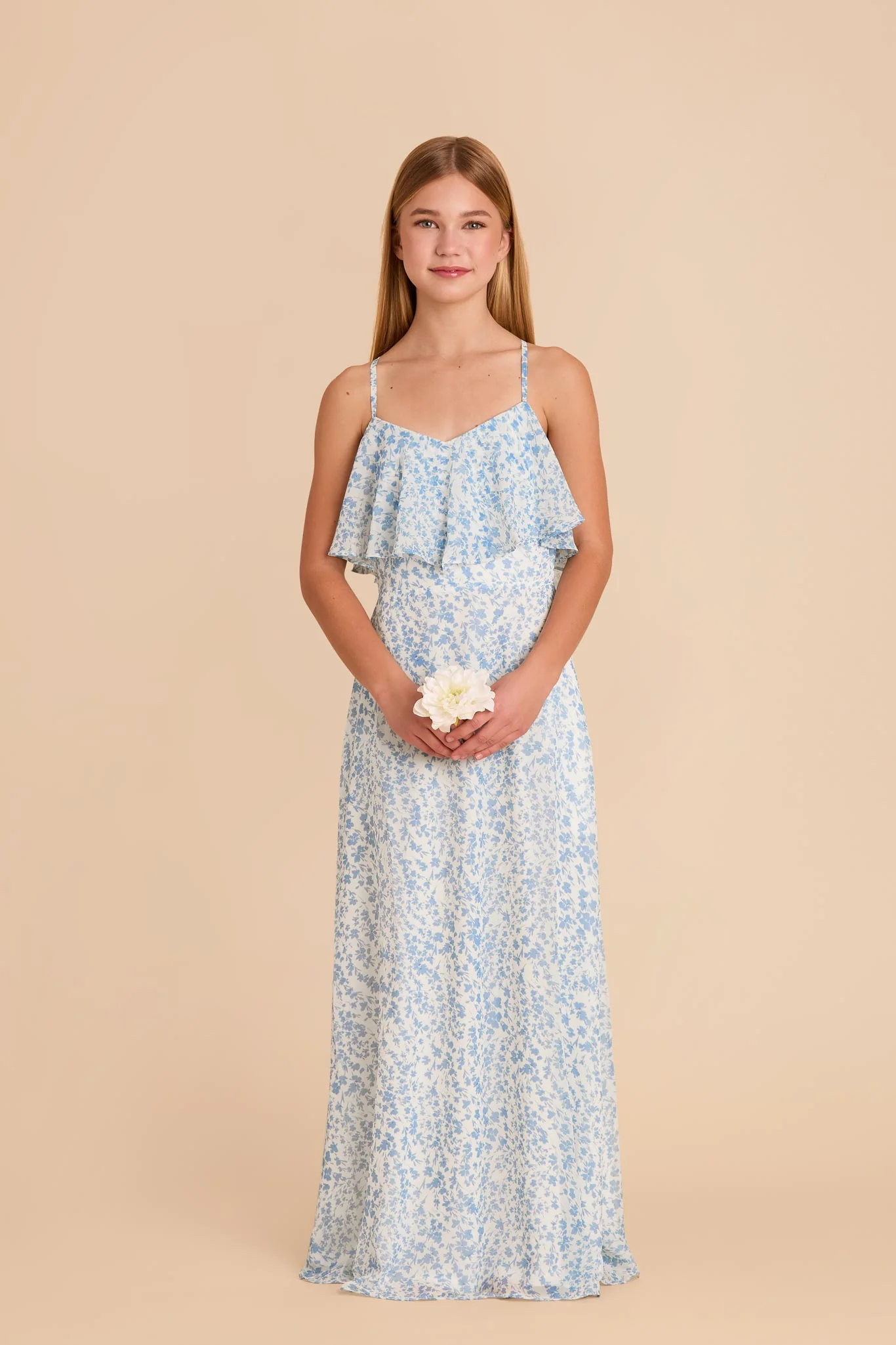 Janie Convertible Junior Dress - Blue Dreamy Ditsy - Image 2