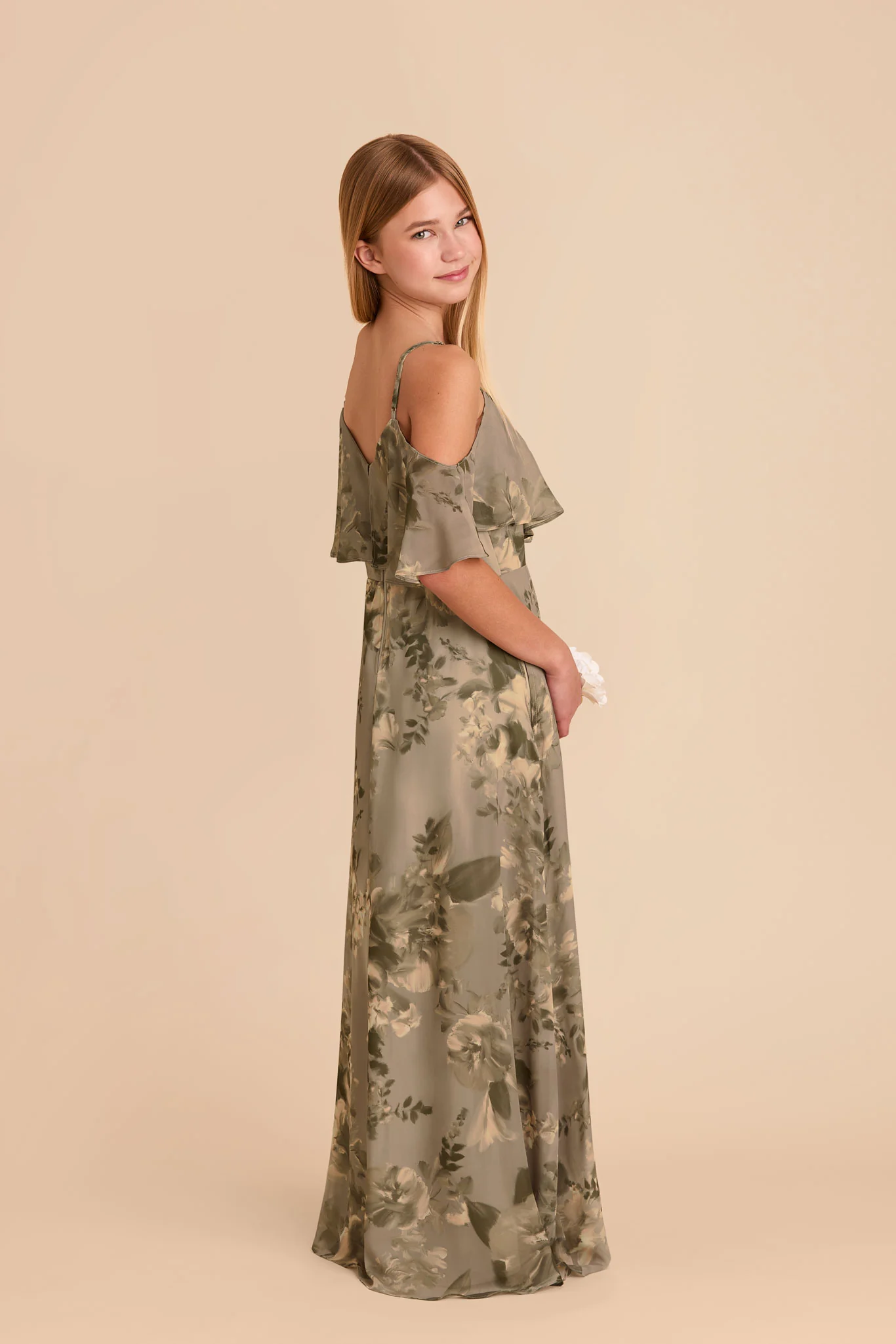 Janie Convertible Junior Dress - Doe Painted Botanics - Image 4