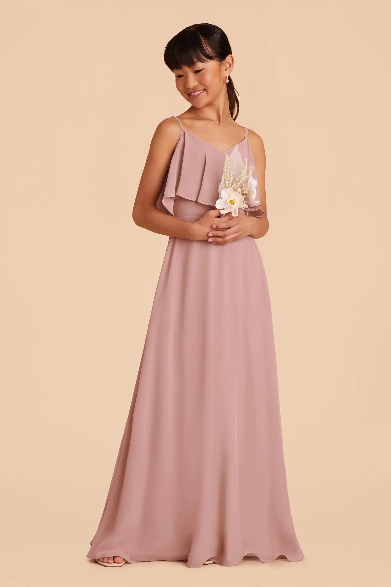 Janie Convertible Junior Dress - English Rose - Image 3