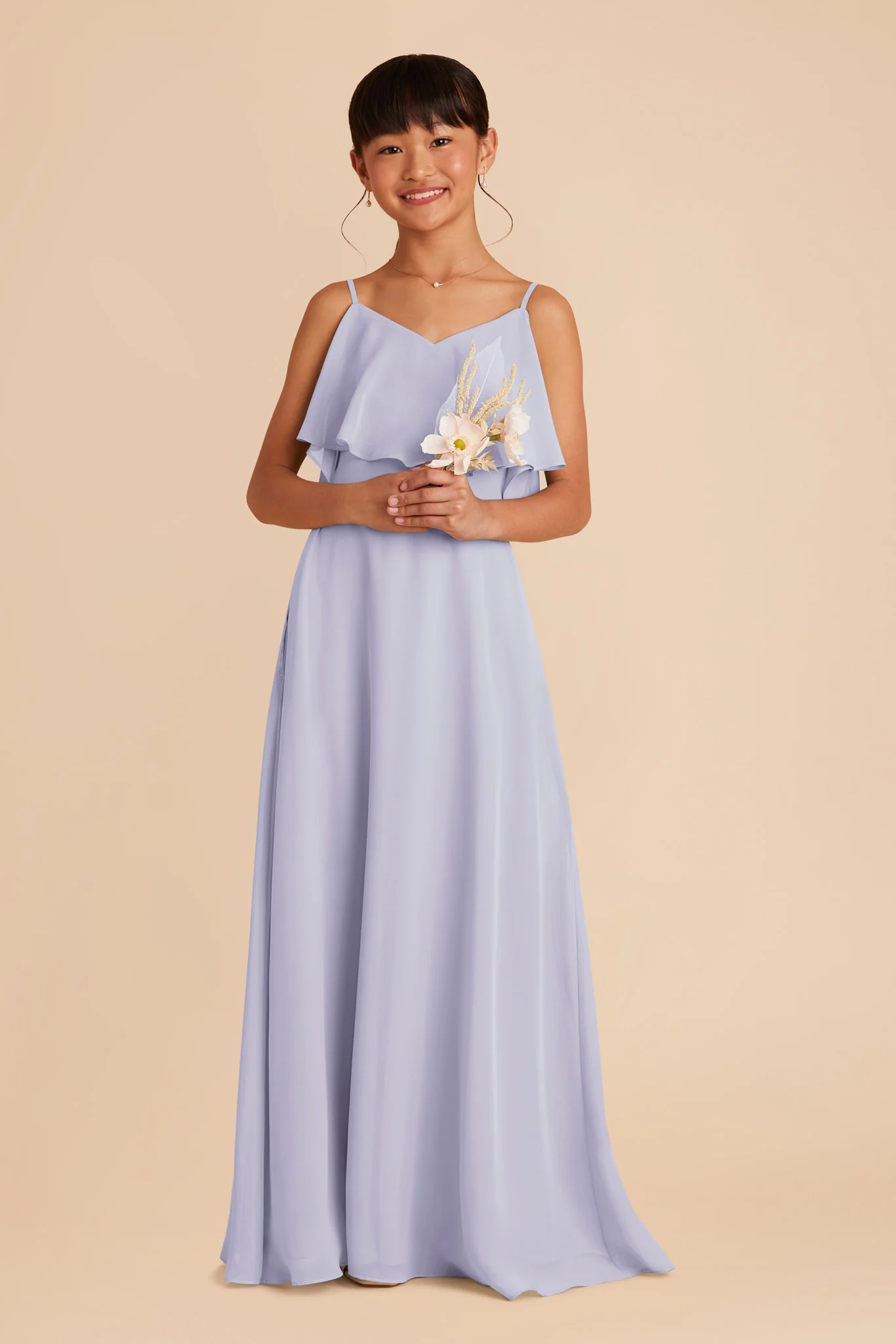 Janie Convertible Junior Dress - Periwinkle Blue - Image 2